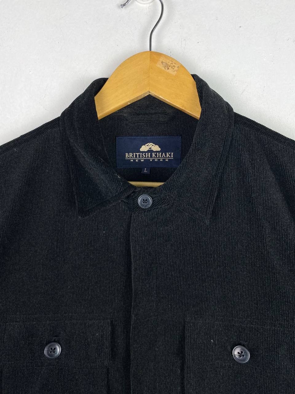 Japanese Brand british khaki new york corduroy jacket nice design Size US L / EU 52-54 / 3 - 2 Thumbnail