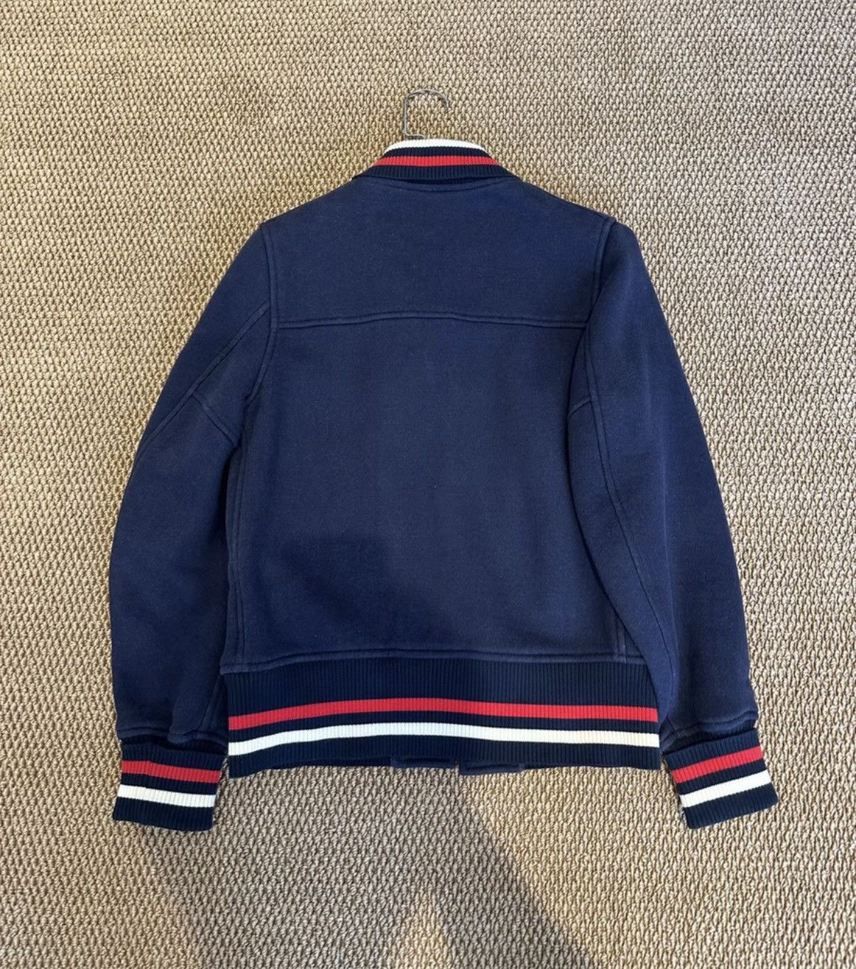 Comme des Garcons Comme des Garçons Eye Navy Varsity Jacket K23 Size US XS / EU 42 / 0 - 5 Thumbnail