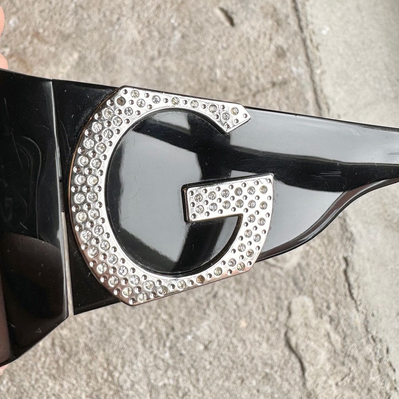 Dolce & Gabbana Dolce & Gabbana DG4018 2000s Black Square Sunglasses Size ONE SIZE - 11 Thumbnail