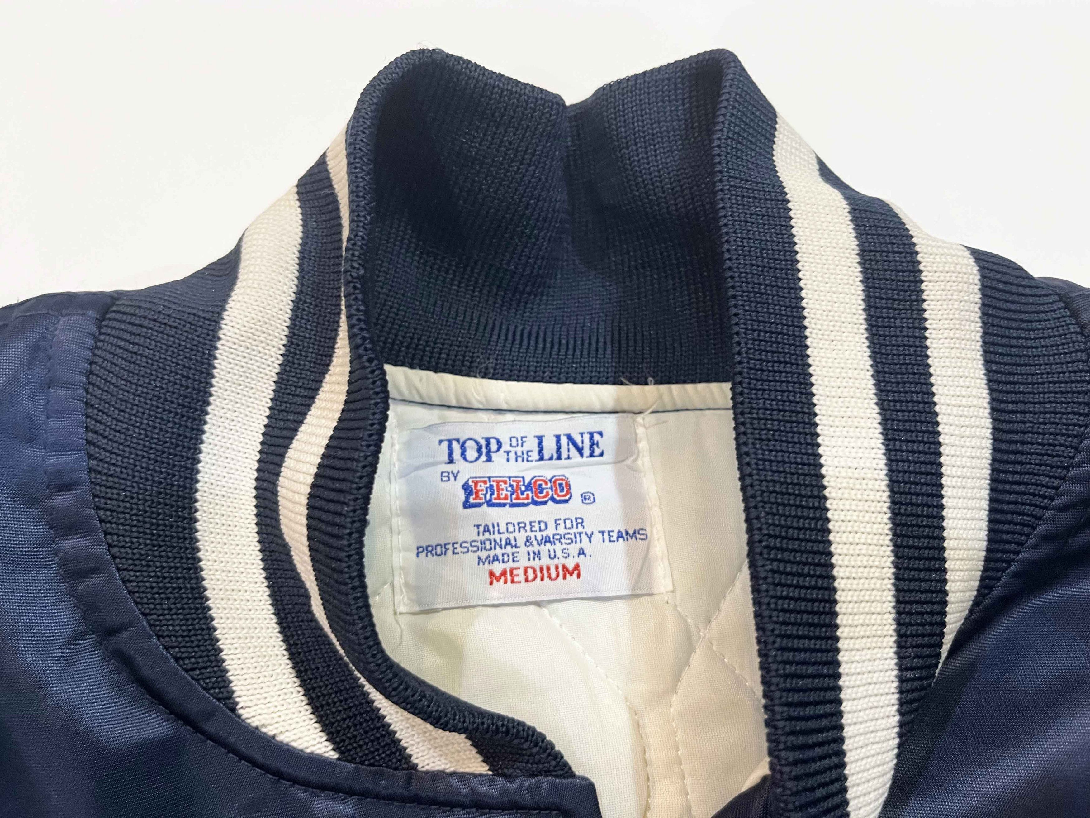MLB × New York Yankees × Vintage Vintage Felco MLB New York Yankees Bomber Satin Jacket Size US M / EU 48-50 / 2 - 3 Thumbnail
