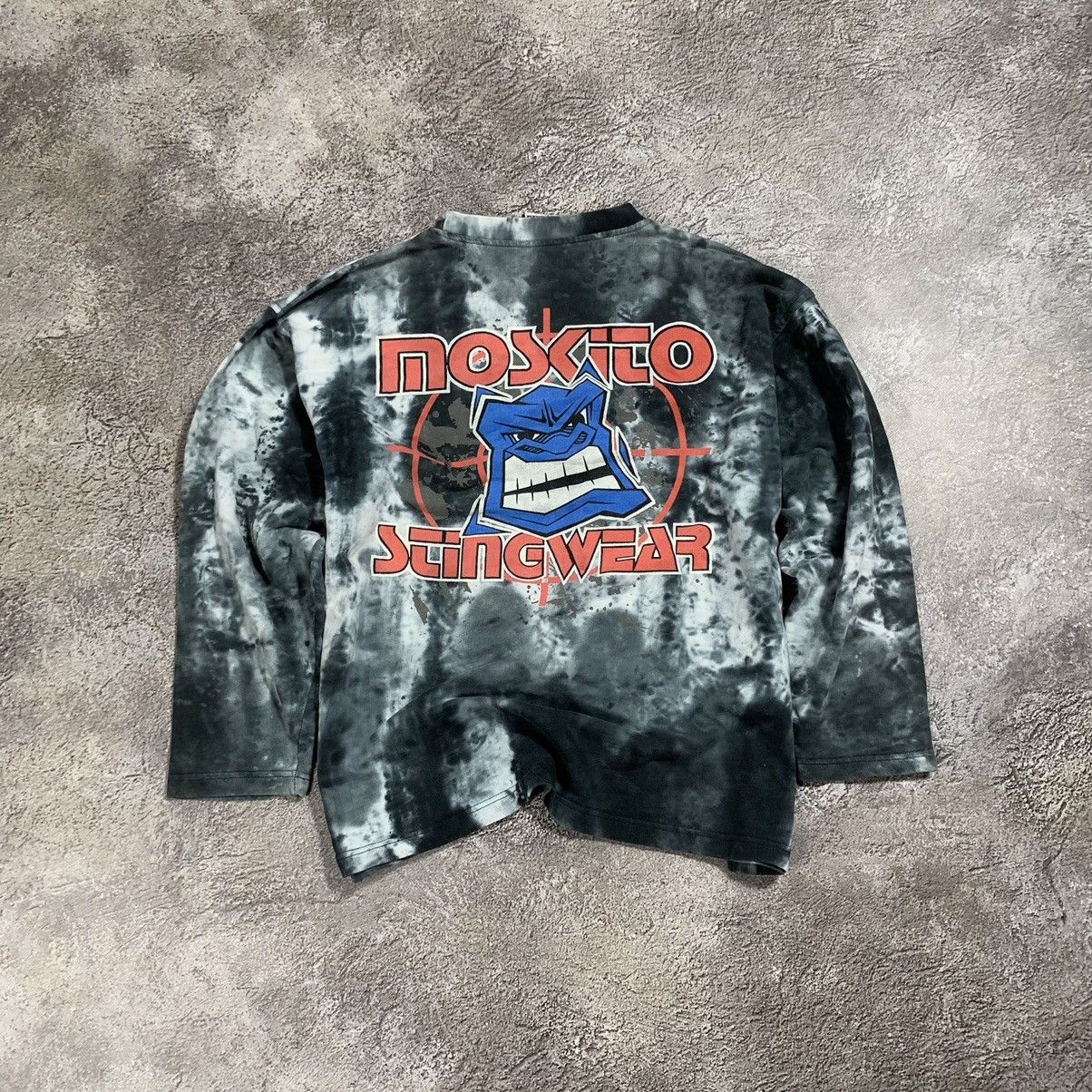 Vintage Vintage 90s Y2K Tie Dye Graphic Crewneck Thrashed Grunge M Size US M / EU 48-50 / 2 - 1 Thumbnail