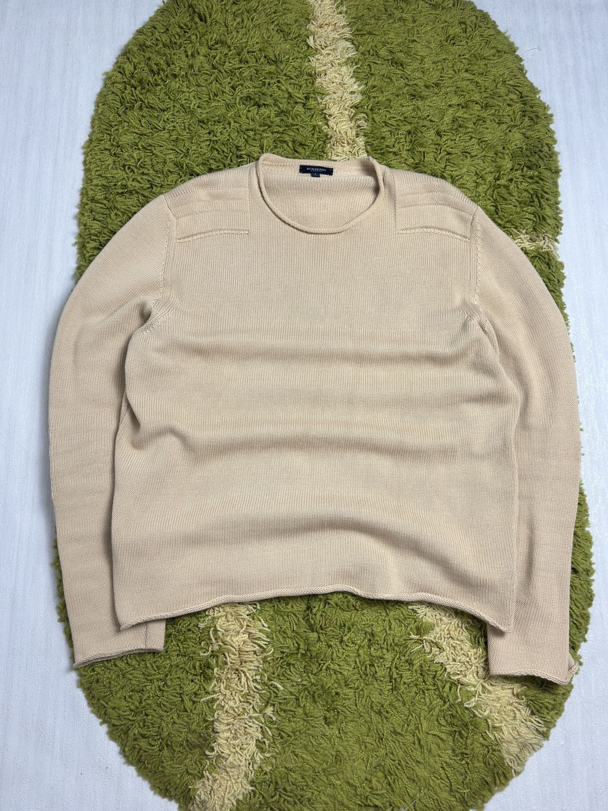 Burberry Vintage Burberry Sweater Size US L / EU 52-54 / 3 - 1 Thumbnail