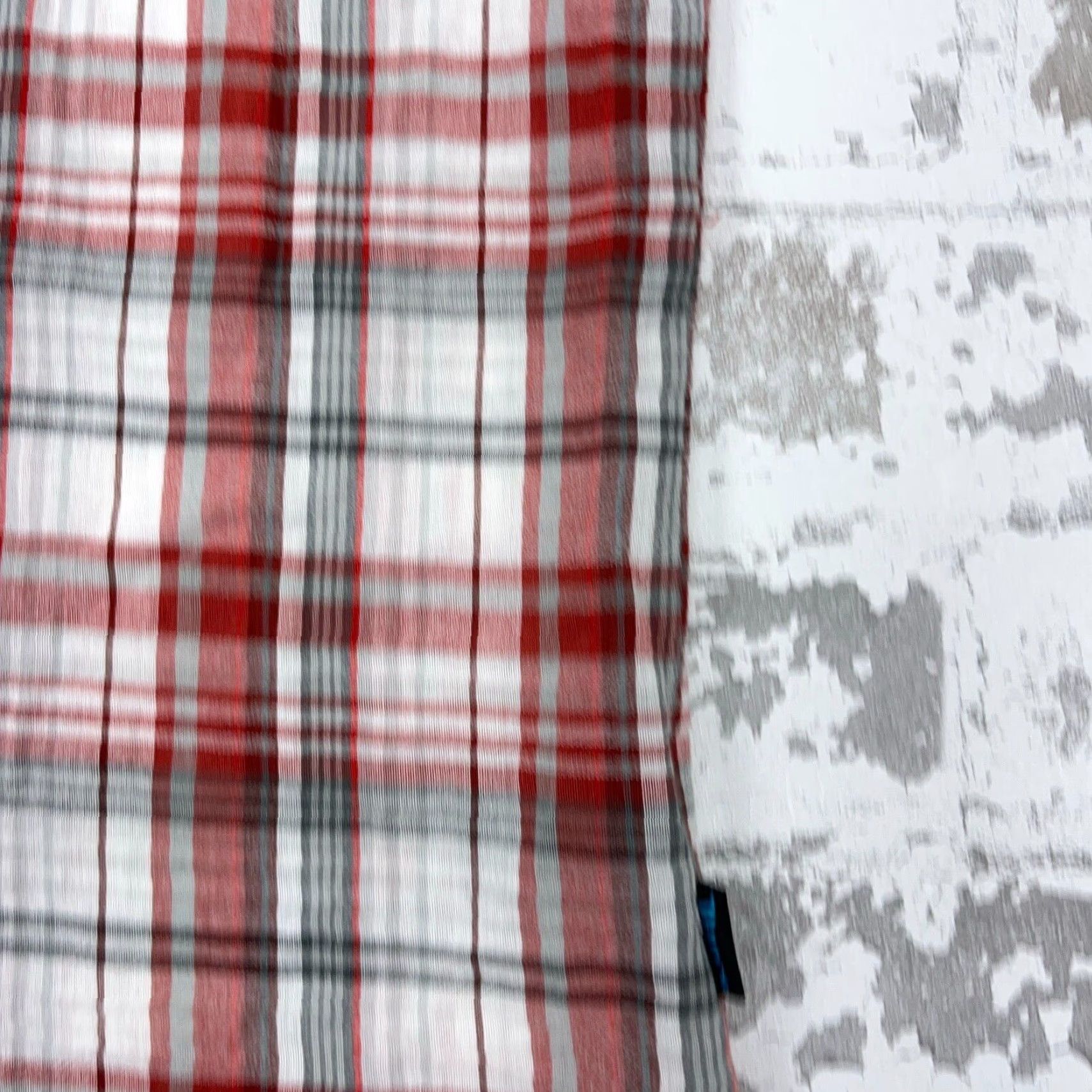 Vintage VINTAGE Kuhl Shirt Men XL Orange White Plaid Button Up Organic Cotton Camp Hiking Pocket Size US XL / EU 56 / 4 - 5 Thumbnail