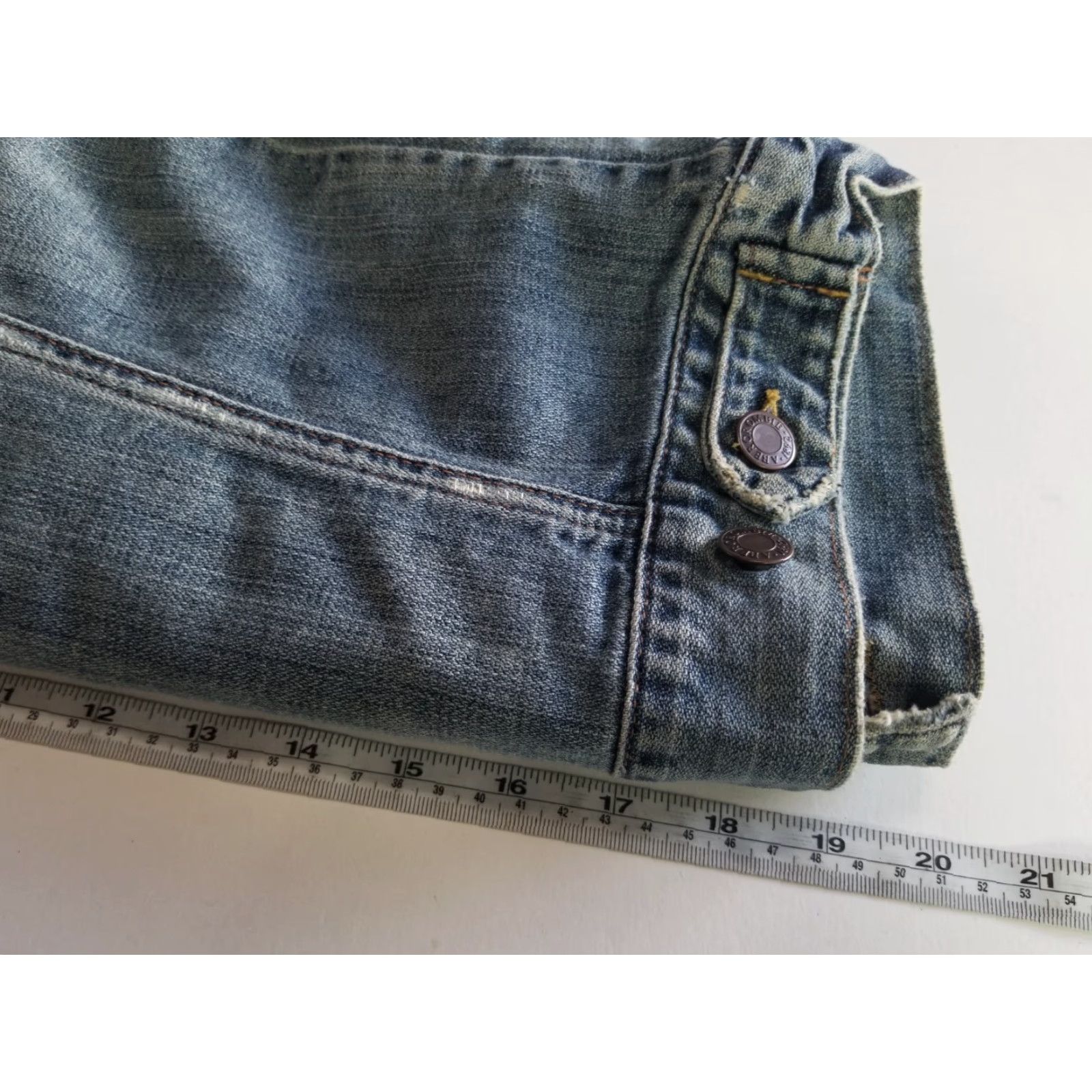 Abercrombie & Fitch Abercrombie & Fitch Womens Jacket XS Long Sleeve Denim Blue Cotton Denim Jacket Womens XS Regular Long Sleeve Size XS / US 0-2 / IT 36-38 - 6 Thumbnail