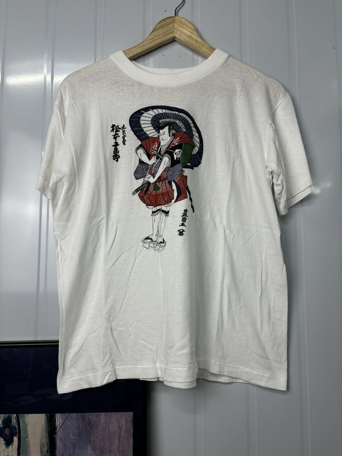 Japanese Brand × Vintage RARE! Vintage 90’s Art Japanese Soldier Promo Size US M / EU 48-50 / 2 - 2 Thumbnail