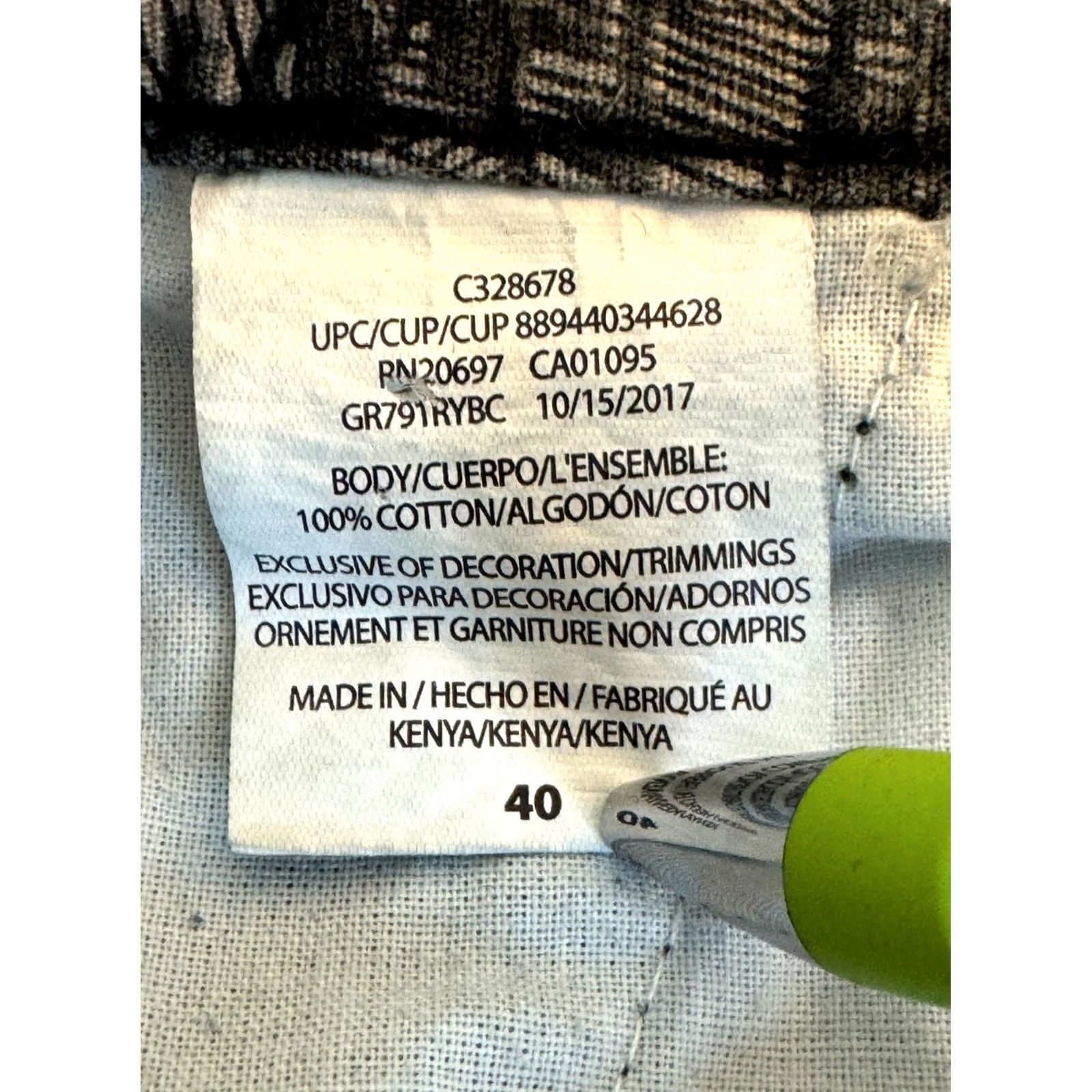 Dickies Dickies Shorts Mens 40 Black Camouflage Cotton Flat Front Ripstop Shorts M2069 VINTAGE-style not Size US 40 / EU 56 - 4 Thumbnail