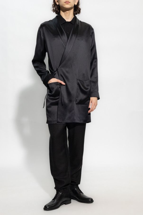 o1s1wg110624 High-Waisted Pants in Black