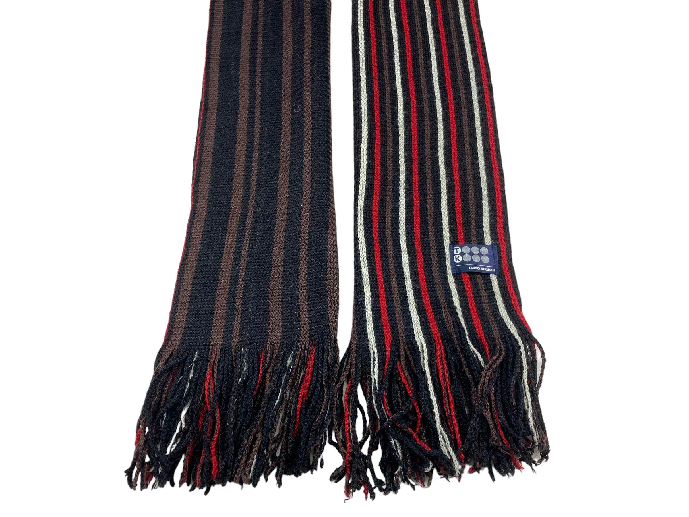 Takeo Kikuchi Vintage Takeo Kikuchi Scarf Rare Japanese Designer Accessory Size ONE SIZE - 6 Thumbnail
