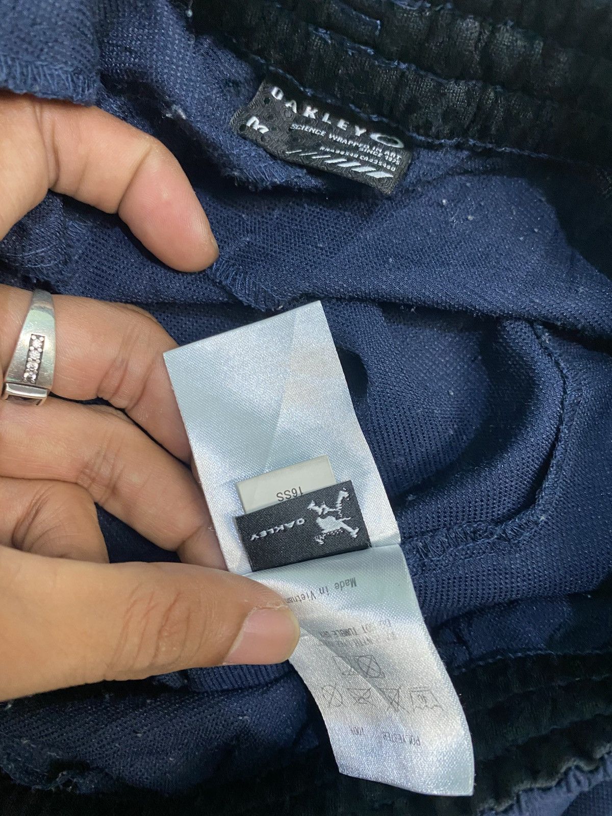 Oakley × Vetements 💥 VINTAGE OAKLEY 90S NYLON TRACK PANTS Y2K Size US 26 / EU 42 - 17 Thumbnail