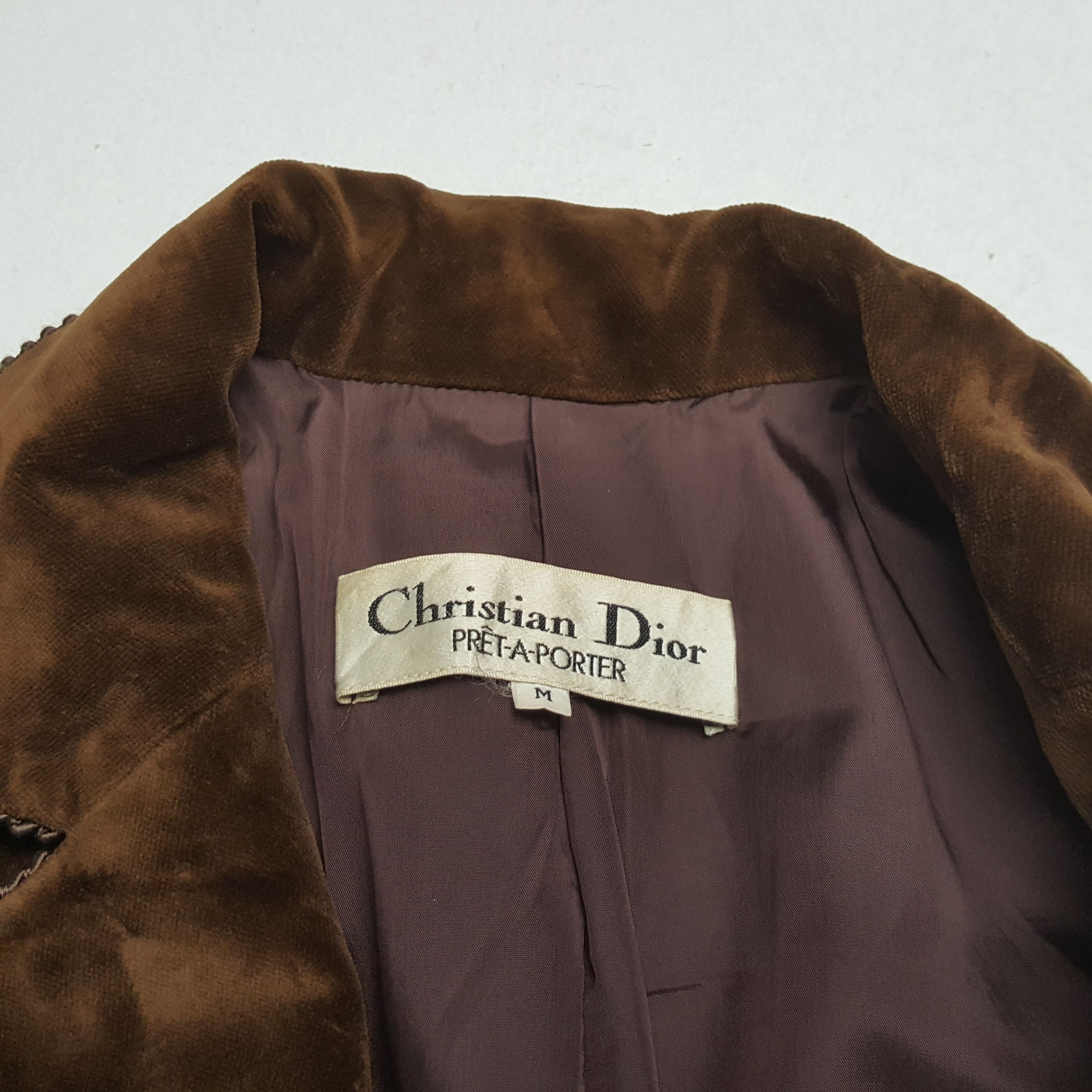 Christian Dior Monsieur × Vintage CHRISTIAN DIOR Blazer Designer Brand Size S / US 4 / IT 40 - 10 Thumbnail