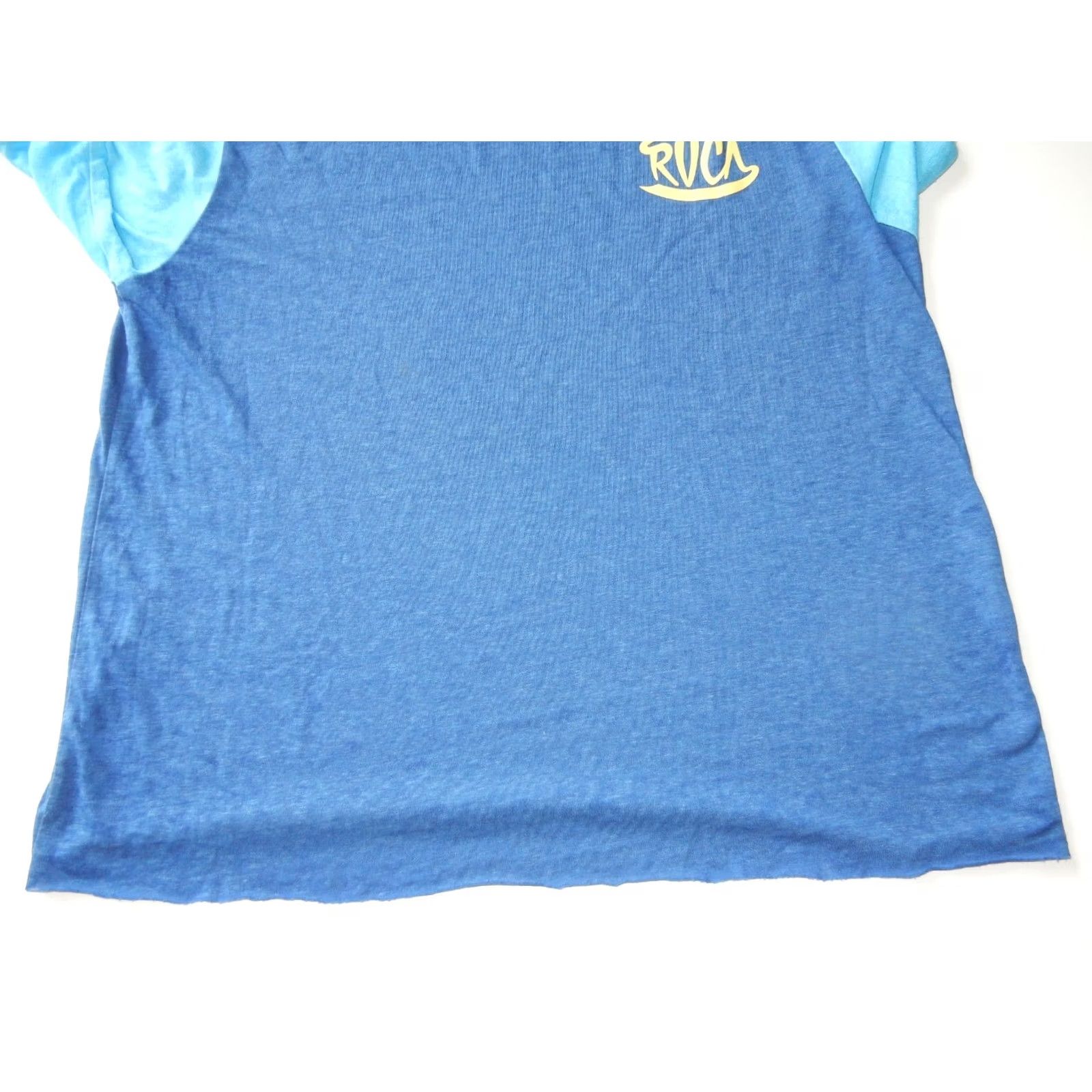 RVCA RVCA Men’s T-Shirt Size M Short Sleeve Cotton Blend Blue Mint Condition Regular Sleeve Type Tshirt Mens Modern Everyday Tee Size US M / EU 48-50 / 2 - 2 Thumbnail