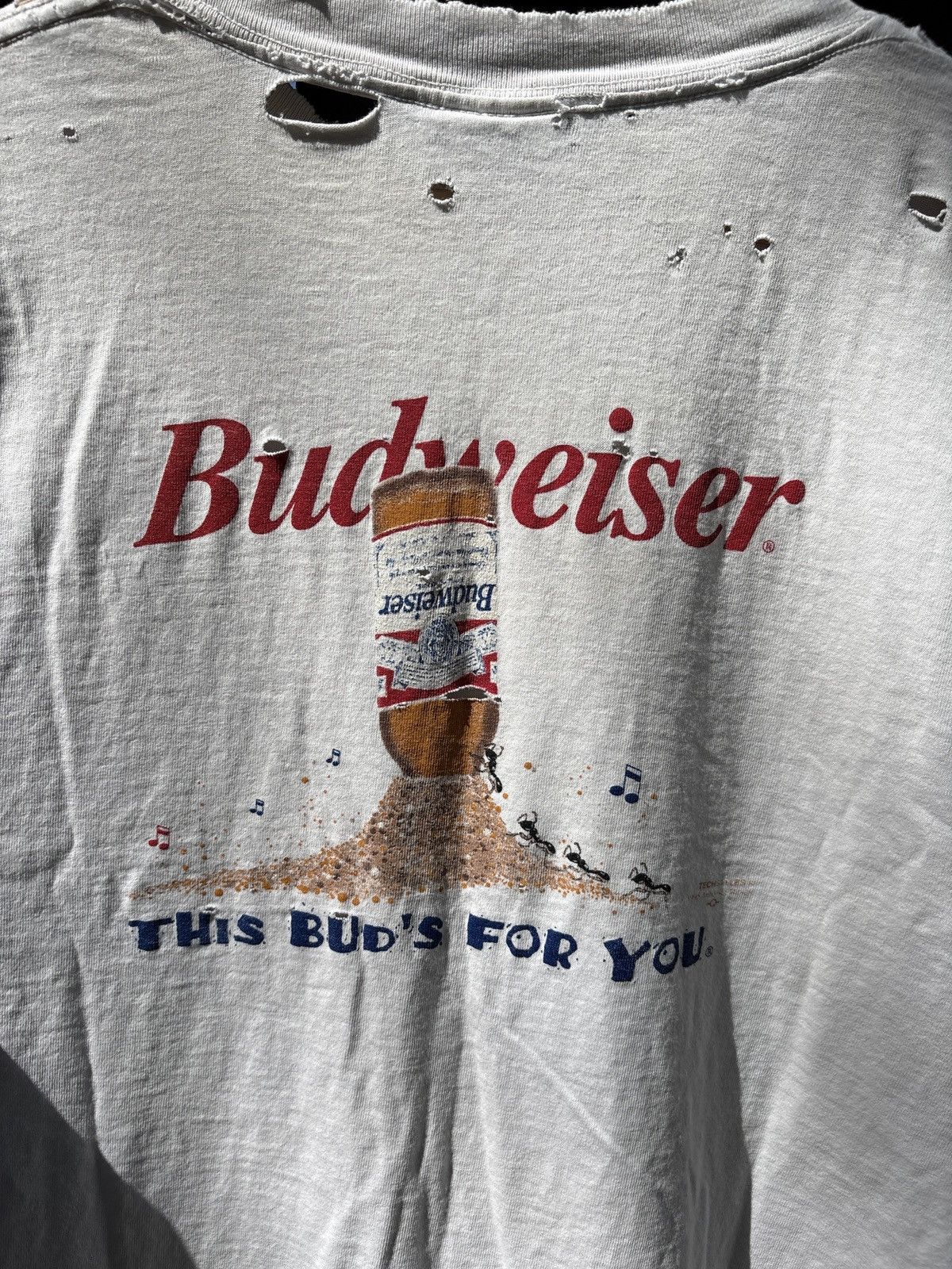 Other Vintage Budweiser Tee shirt Size US XL / EU 56 / 4 - 6 Thumbnail