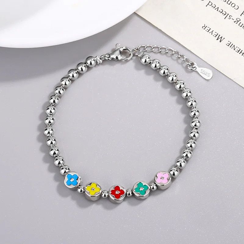 Jewelry Charm Sweet Colorful Sunflower Bracelets Size ONE SIZE - 4 Thumbnail