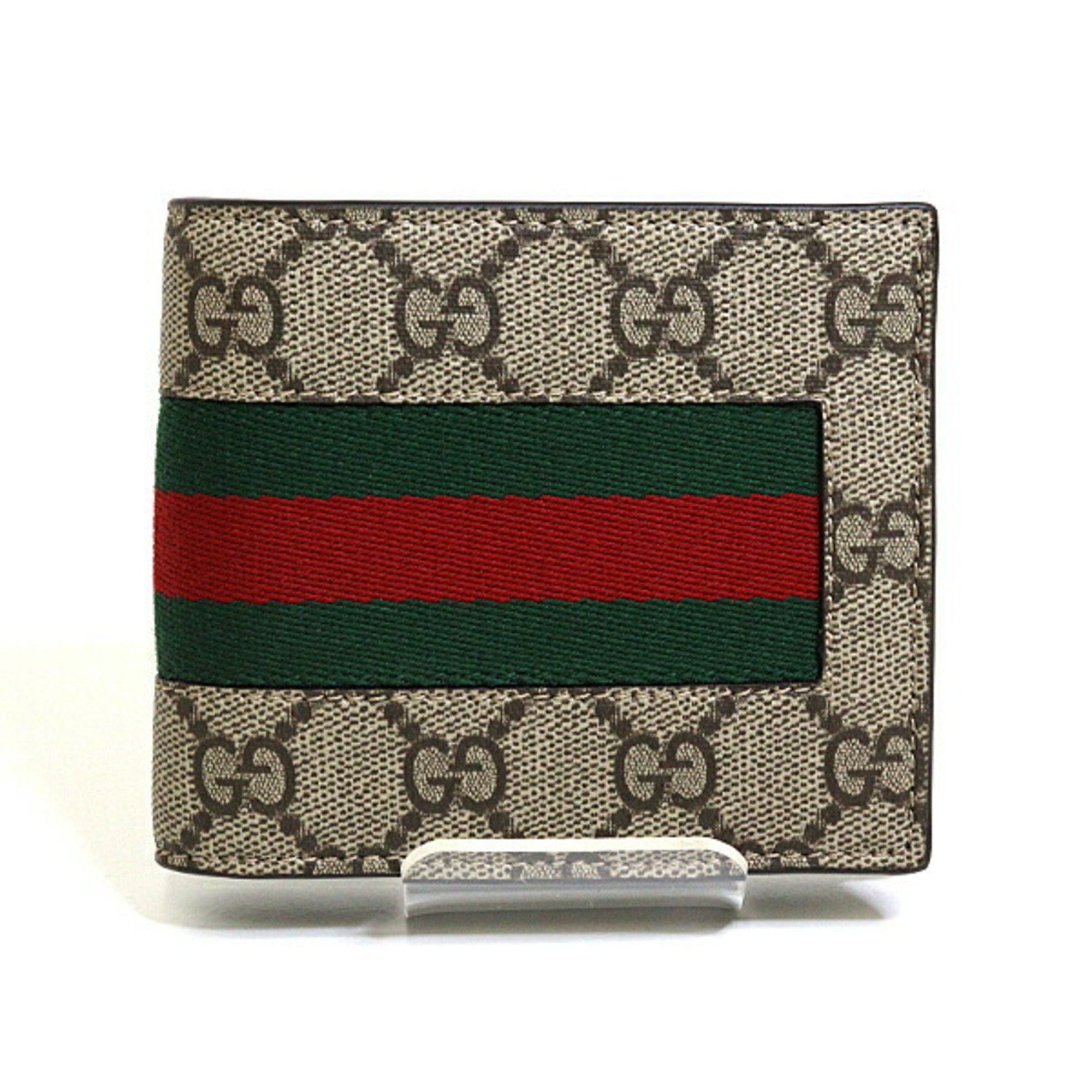 Gucci GUCCI Bi-fold Compact Wallet 779854 GG Supreme Outlet Unused Item Size ONE SIZE - 1 Thumbnail