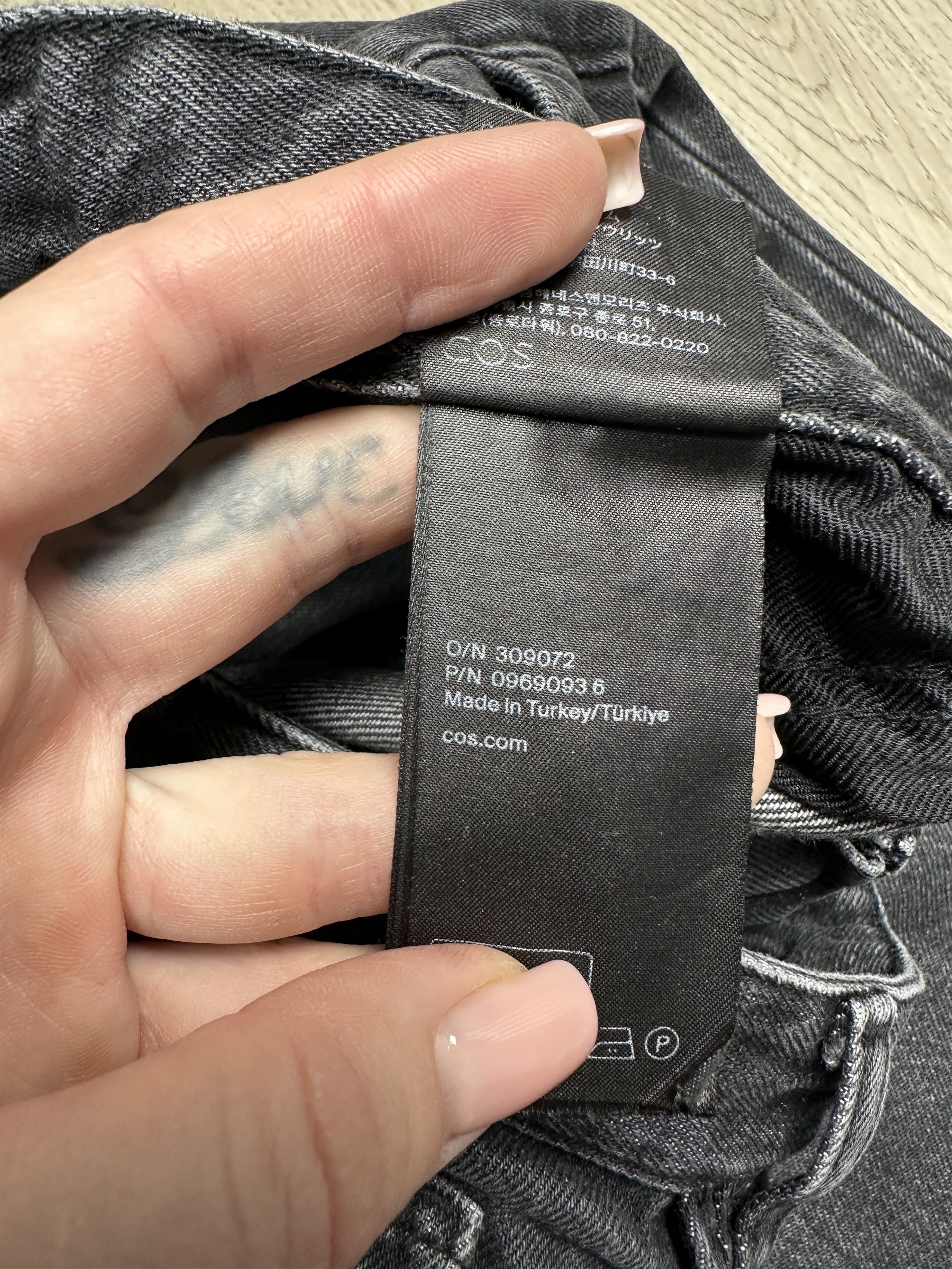 Cos Cos Mens Denim Pants Tapered Jeans Size US 32 / EU 48 - 6 Thumbnail