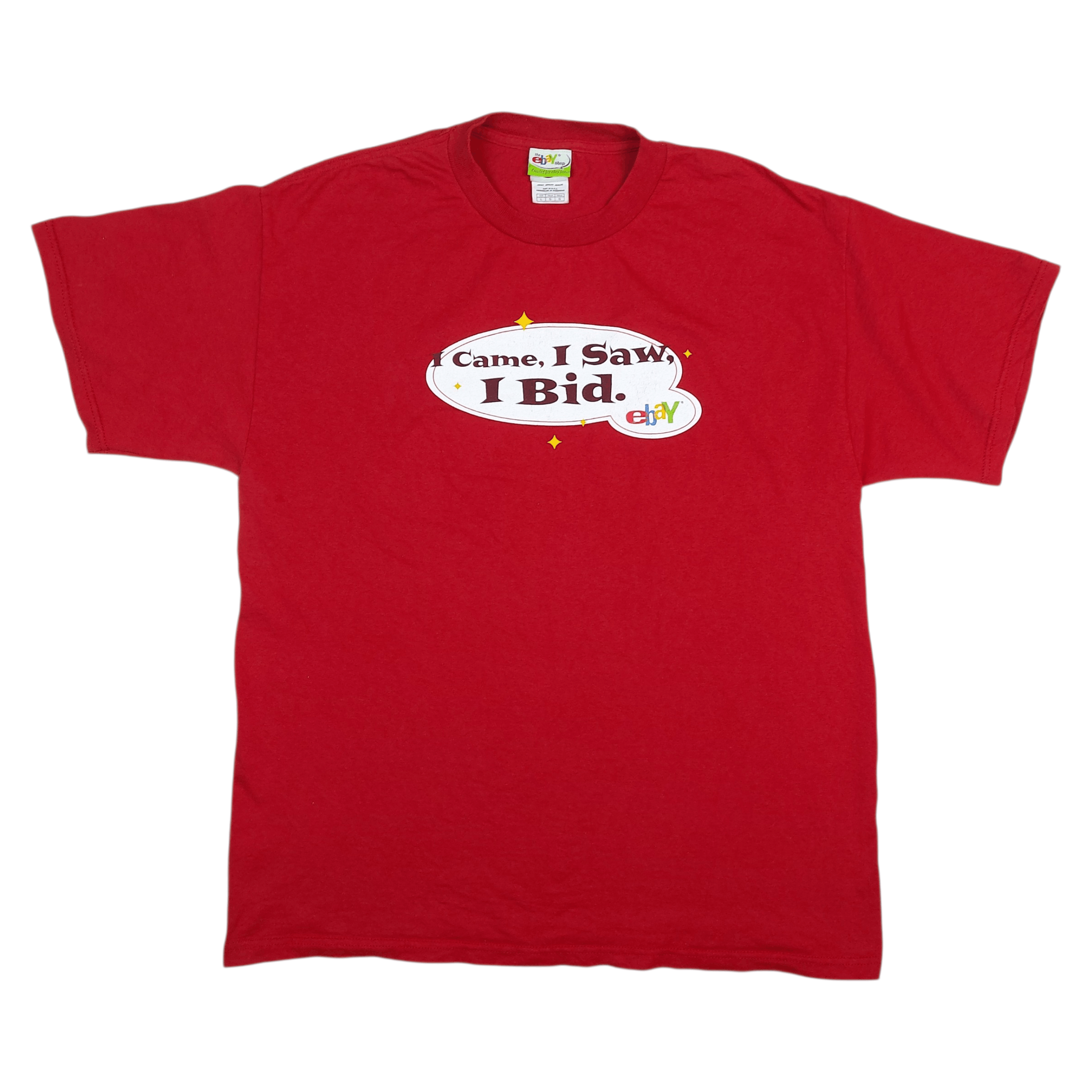 eBay Vintage Y2K eBay Shop I Came I Saw I Bid Official TEE Size US L / EU 52-54 / 3 - 1 Thumbnail