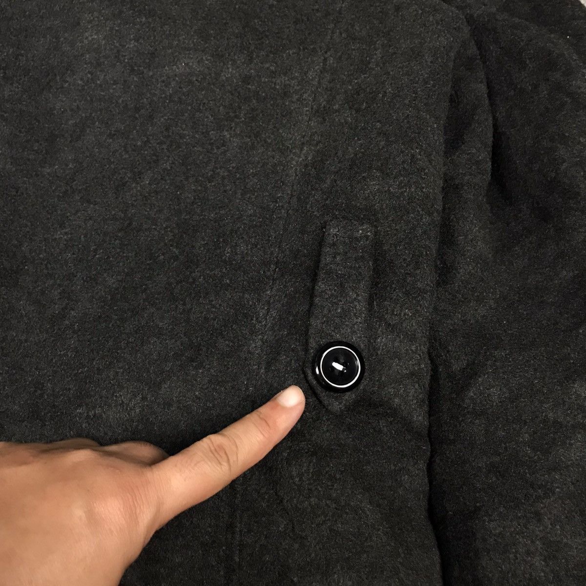Giorgio Armani × Vintage GIORGIO ARMANI JAPAN COLLECTION BUTTON WOOL JACKET Size US M / EU 48-50 / 2 - 9 Thumbnail