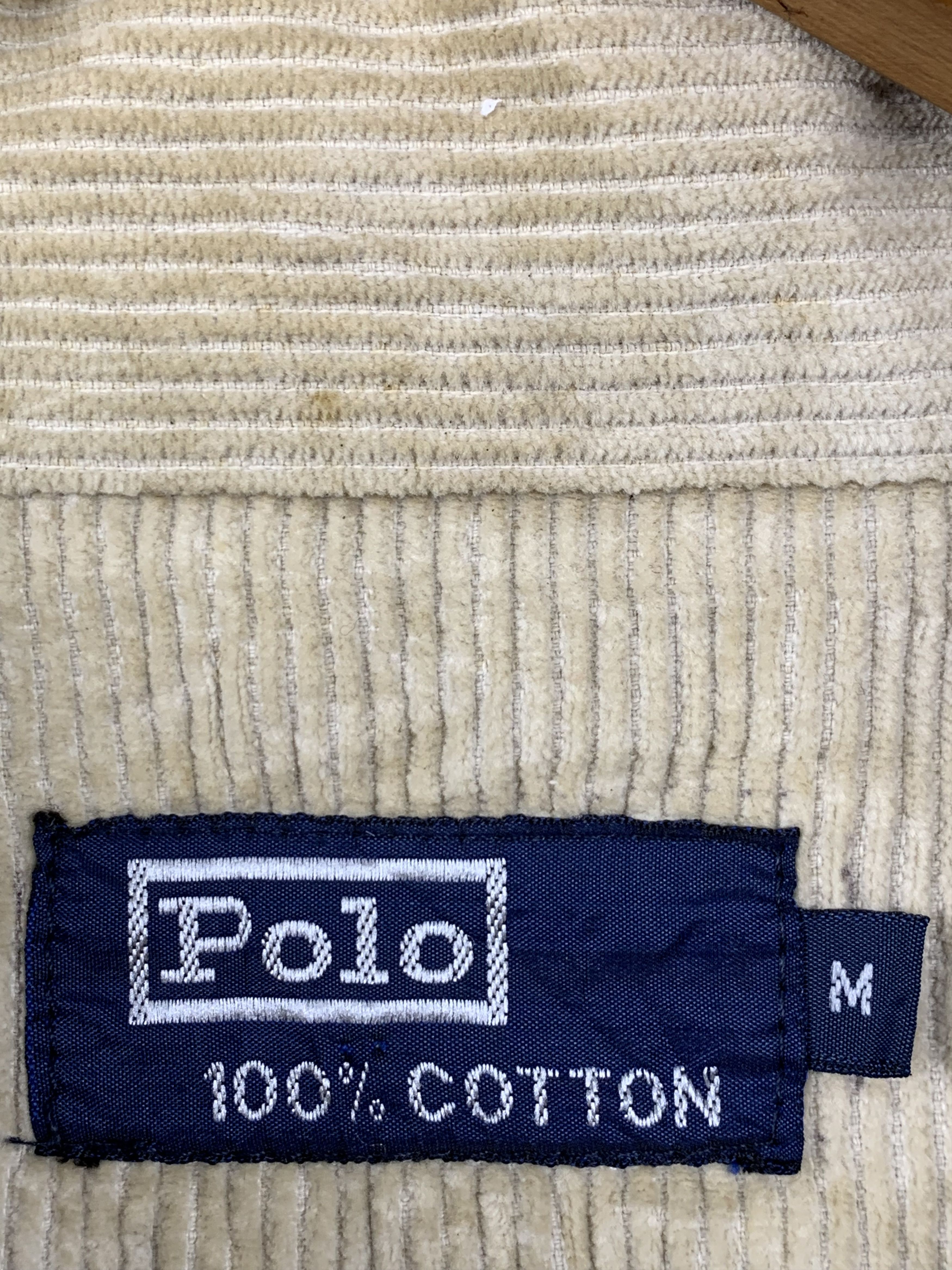 Polo Ralph Lauren Vintage 90s Polo Ralph Lauren Velvet Denim Jacket J1264 Size US M / EU 48-50 / 2 - 5 Thumbnail