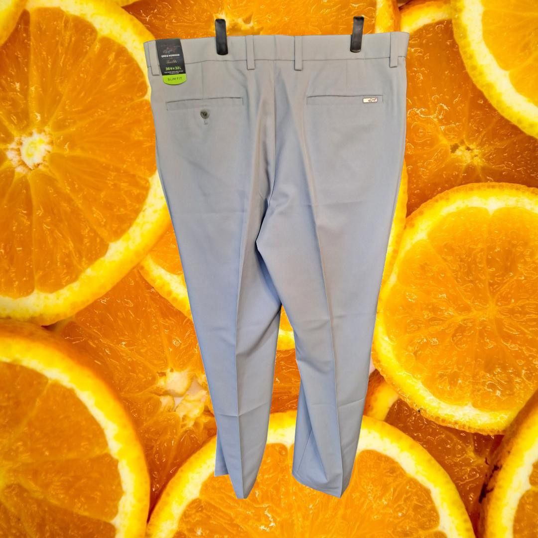 Greg Norman New Greg Norman Tasso Elba Slim Fit Moisture Wicking Off Whi Size US 36 / EU 52 - 9 Thumbnail