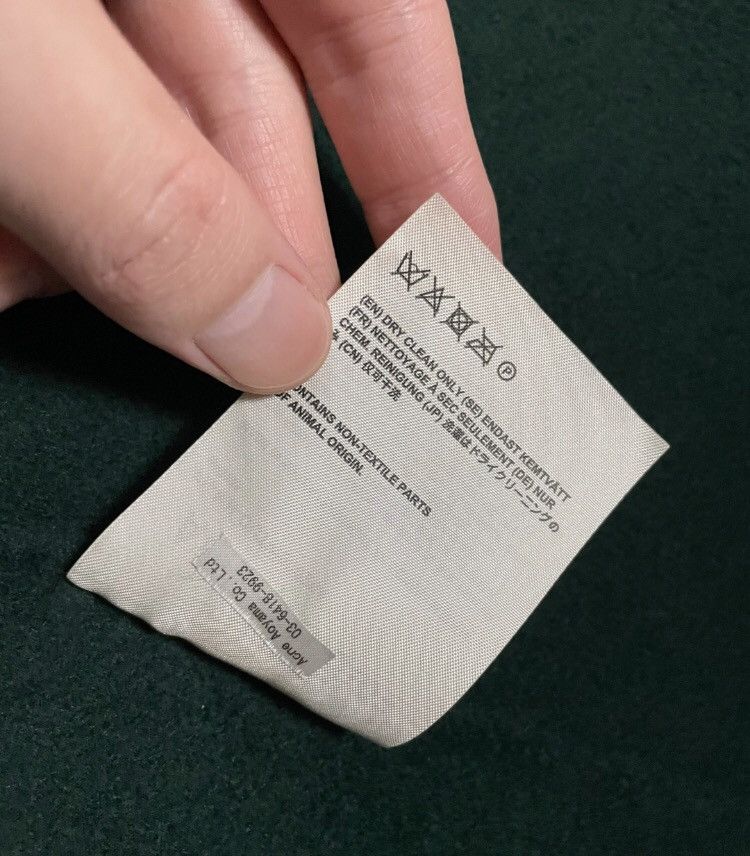 Acne Studios Acne studios Dark green wool coat 2412-Nextarrow Size US M / EU 48-50 / 2 - 9 Thumbnail