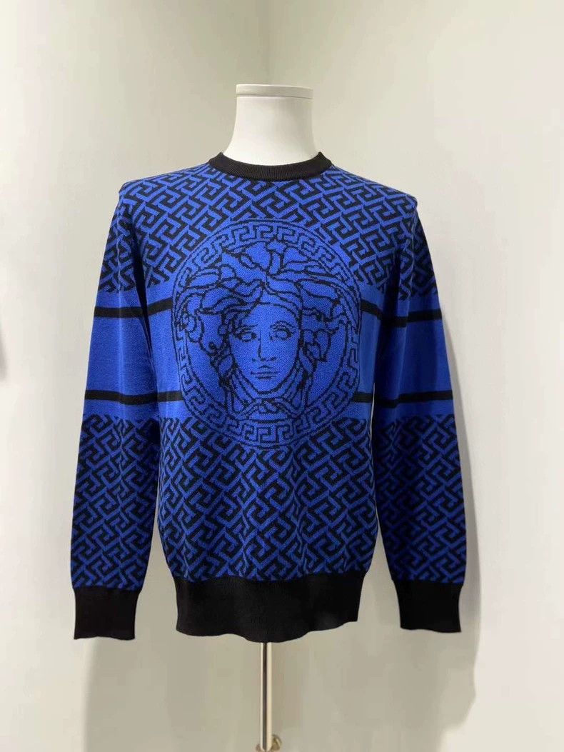 Versace Versace Men's back pattern Medusa wool Size US M / EU 48-50 / 2 - 2 Thumbnail