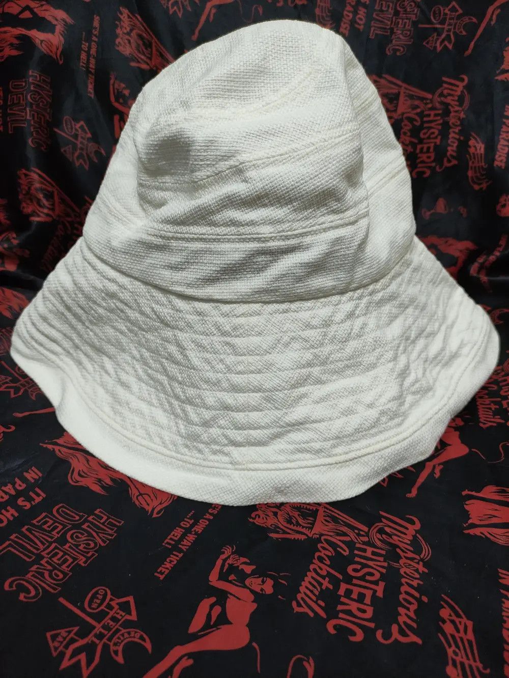 Yohji Yamamoto VERY RARE💥SACSNY Y'SACCS BY YOHJI YAMAMOTO BUCKET HAT Size ONE SIZE - 4 Thumbnail
