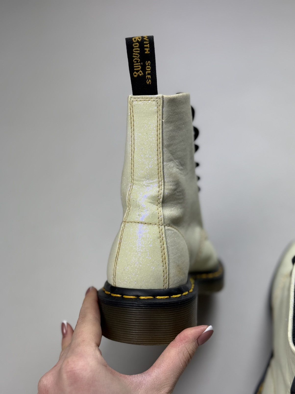 Dr. Martens Dr. Martens Pascal Glitter Ladies 1460 Boots Shoes Size US 8 / IT 38 - 14 Thumbnail