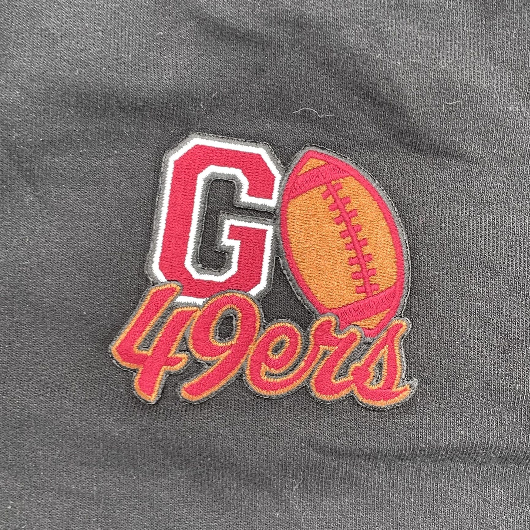 Fruit Of The Loom Fruit of the Loom 49ers Hoodie Medium Football Sportswear Athletic Gym Training Shirt Mens Black Size US M / EU 48-50 / 2 - 3 Thumbnail