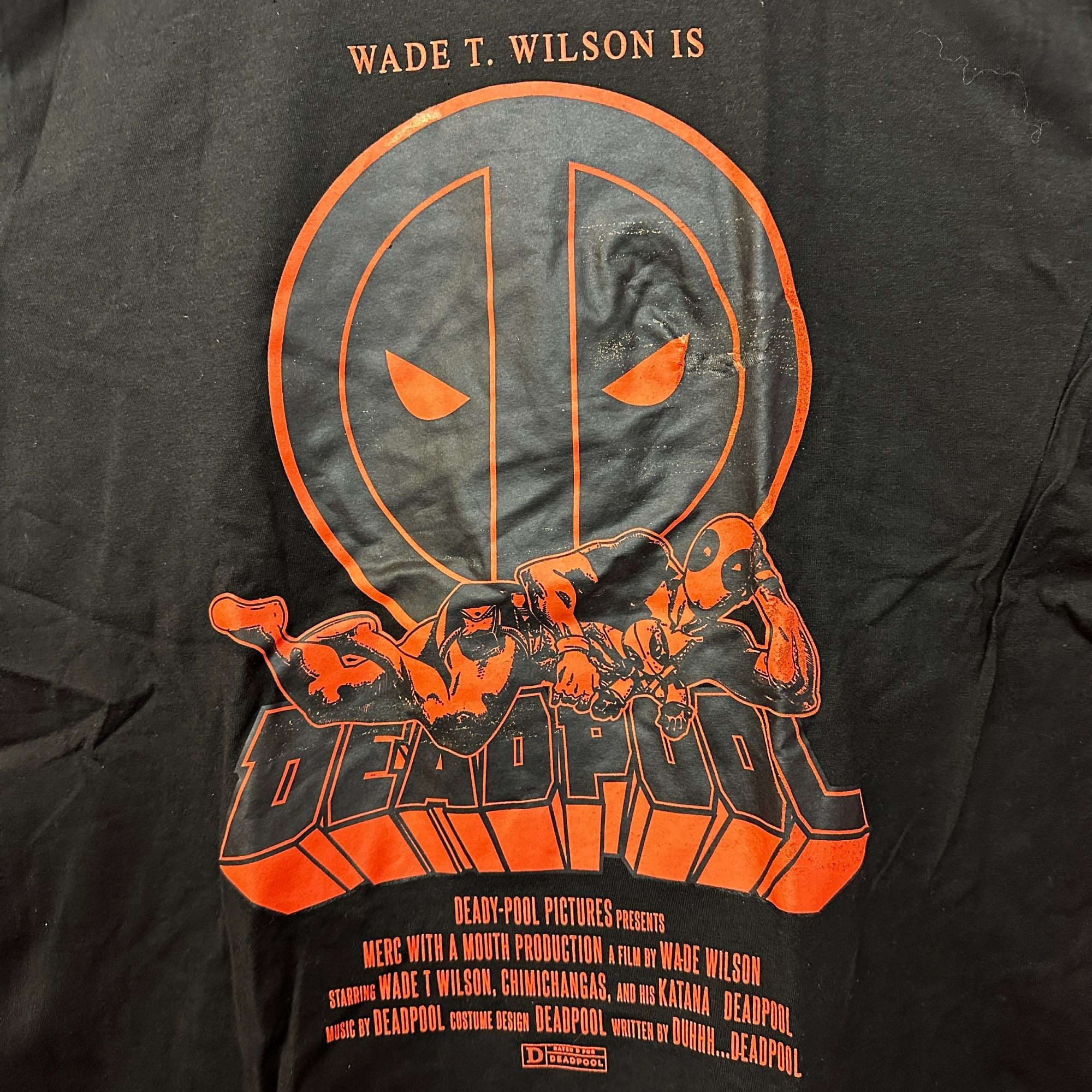Marvel Comics Deadpool Wade T Wilson Comics Movie Promo Marvel Tee L Size US L / EU 52-54 / 3 - 2 Thumbnail