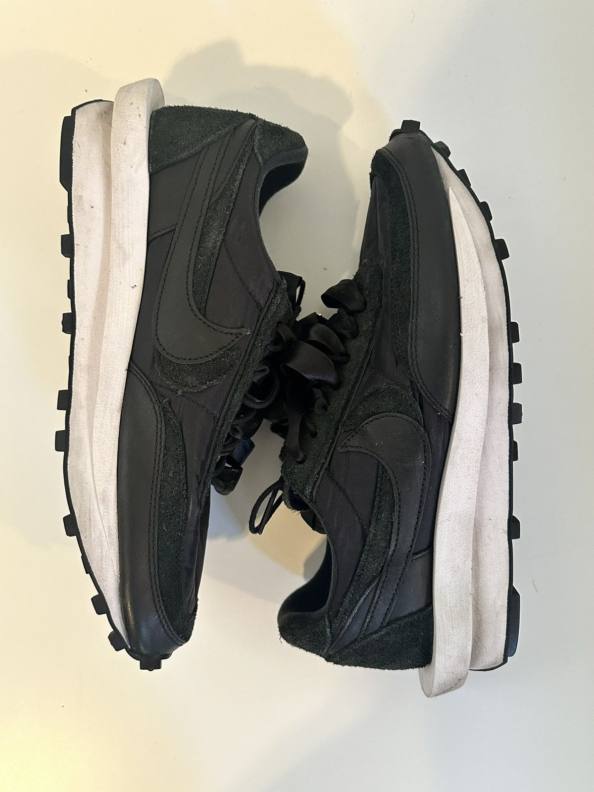 Nike × Sacai sacai x Nike LDWaffle 'Black Nylon' Size US 10.5 / EU 43-44 - 11 Thumbnail