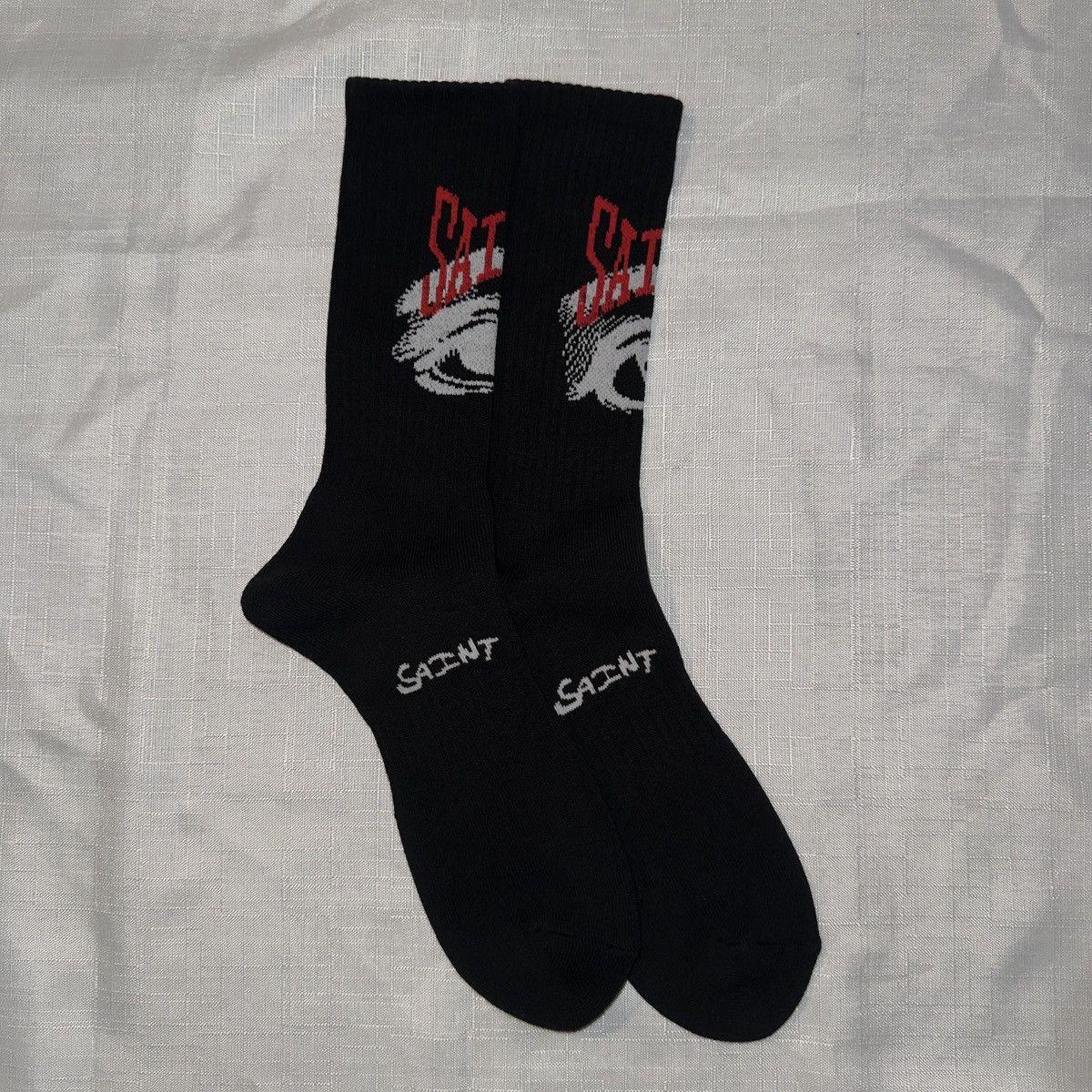 Saint Michael Saint Michael Eye Socks “Black” Size ONE SIZE - 2 Thumbnail