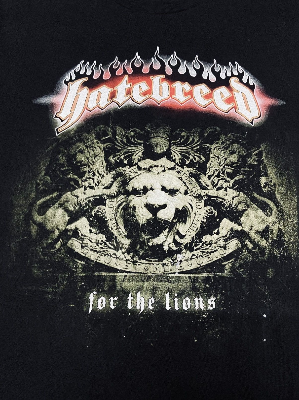 Band Tees HATEBREED METAL CORE BAND TEE Size US XS / EU 42 / 0 - 8 Thumbnail