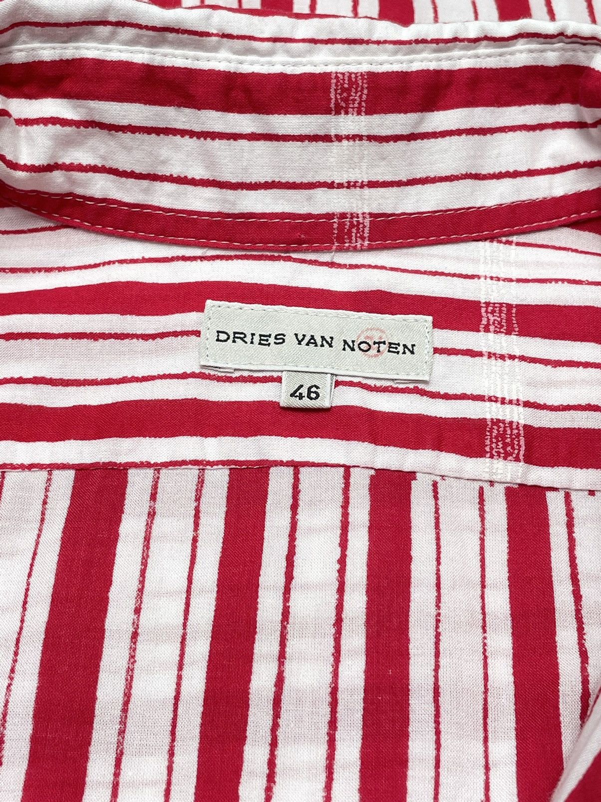 Designer × Dries Van Noten × Vintage Vintage Brand Dries Van Hoten Patchwork Shirt 2000s Size US M / EU 48-50 / 2 - 6 Thumbnail