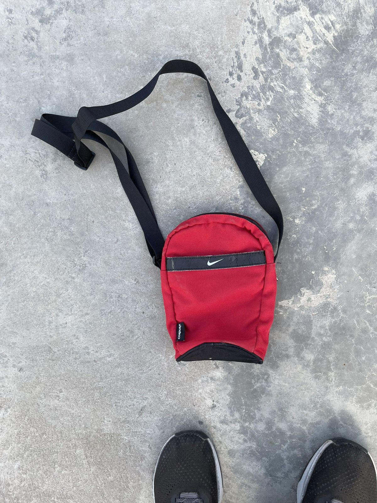 Nike Vintage 90s Nike Crossbody Cordura Messenger Y2k Bag Size ONE SIZE - 3 Thumbnail