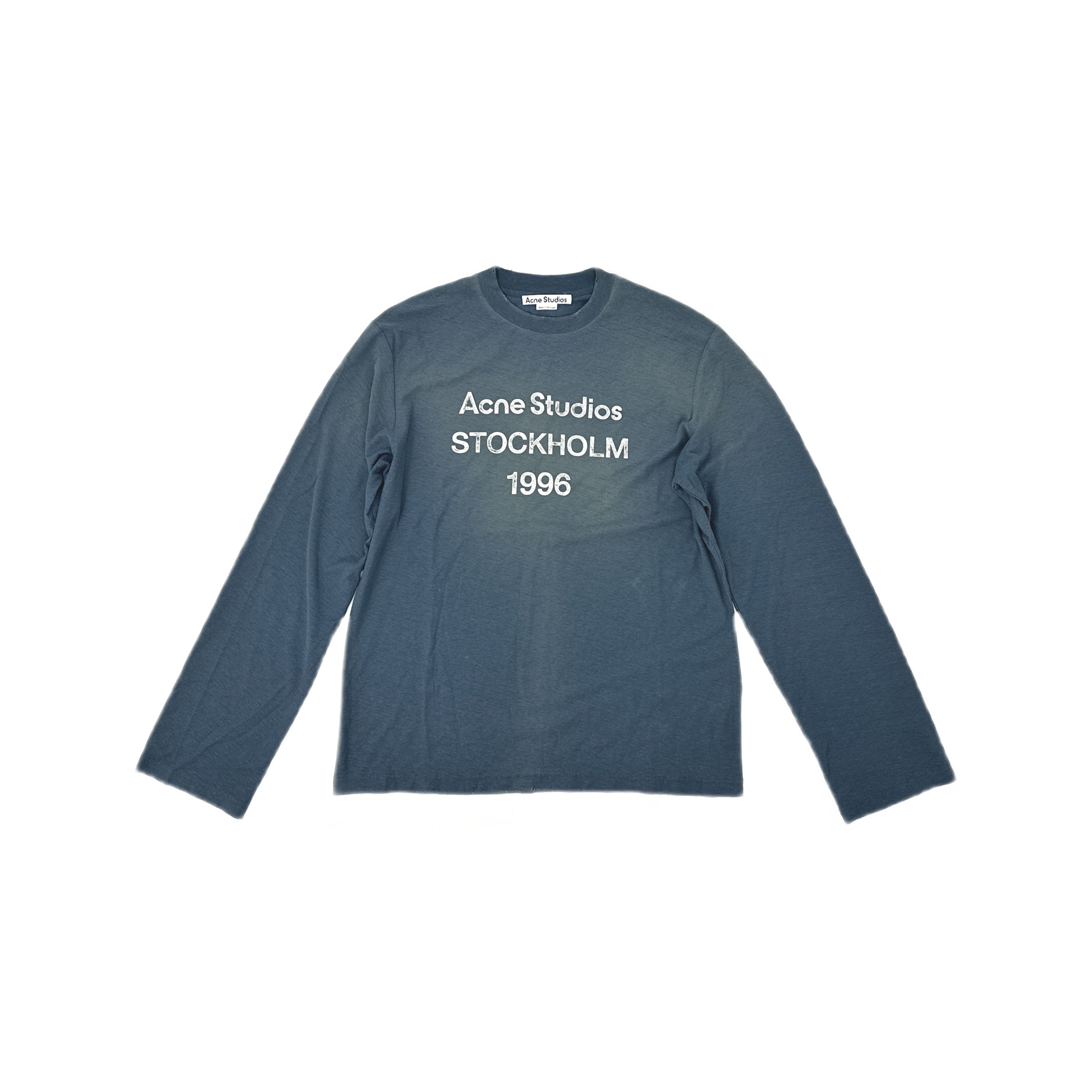 Acne Studios Acne Studio 1996 Stockholm Long Sleeves Tee | Grailed