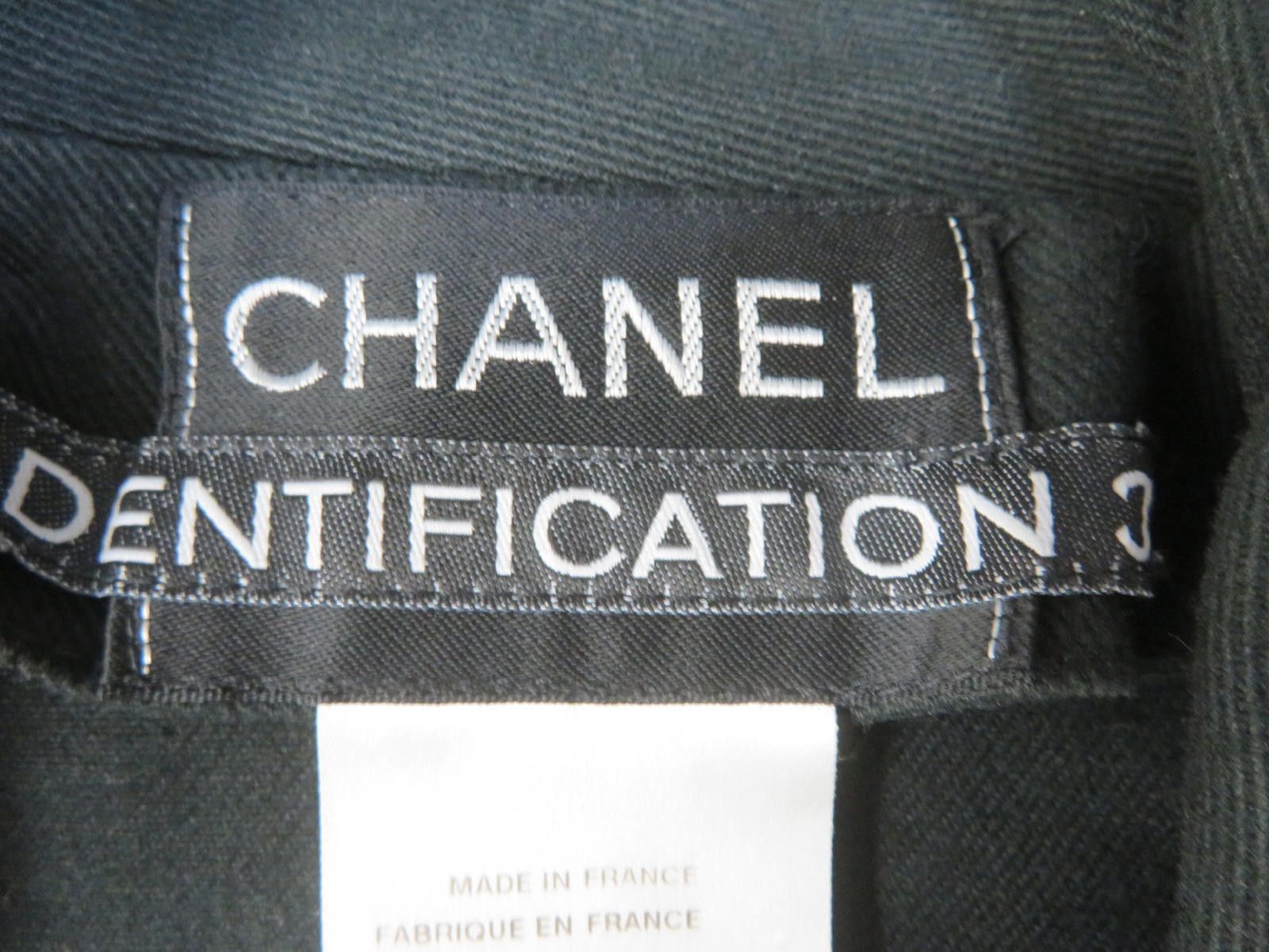 Chanel Vintage Chanel Black Jacket Size M / US 6-8 / IT 42-44 - 4 Thumbnail