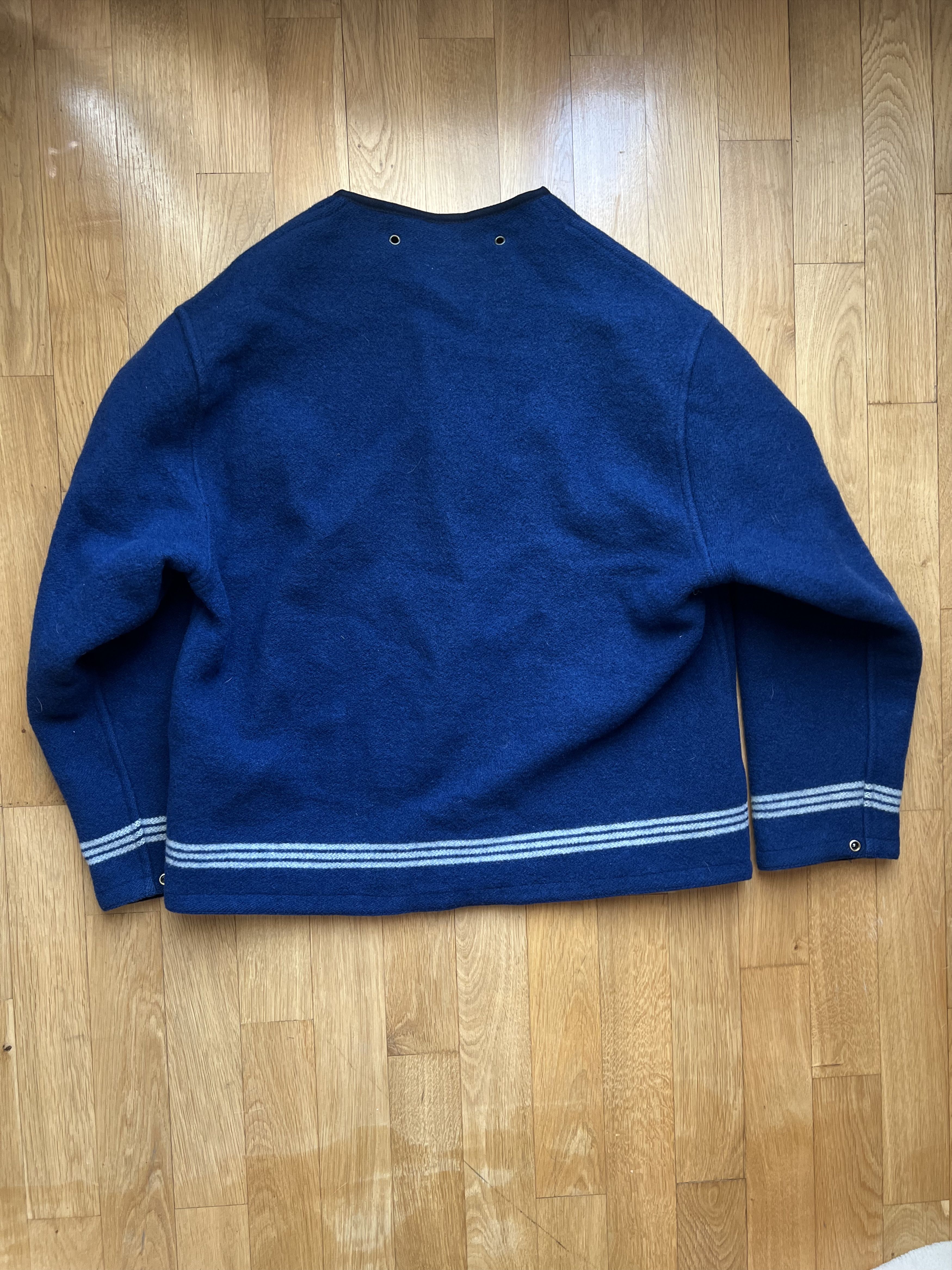 Stone Island Vintage Stone Island Jacket Wool Over Shirt Poncho 90s XXL Size US XXL / EU 58 / 5 - 4 Thumbnail
