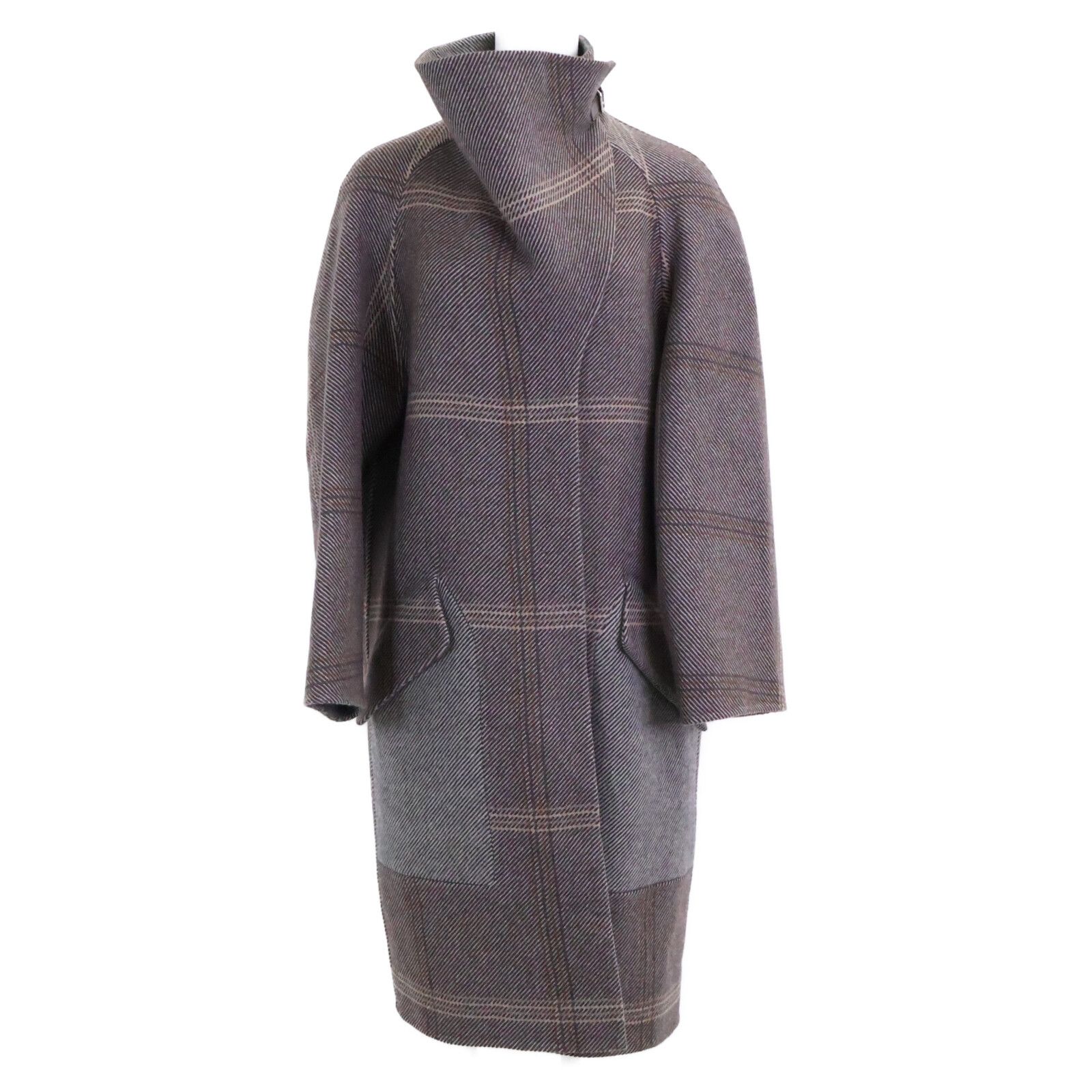 Hermes Hermes Hermes 100 Percent Cashmere Coat Textile Outerwear DUTY FREE for USA Size ONE SIZE - 1 Thumbnail