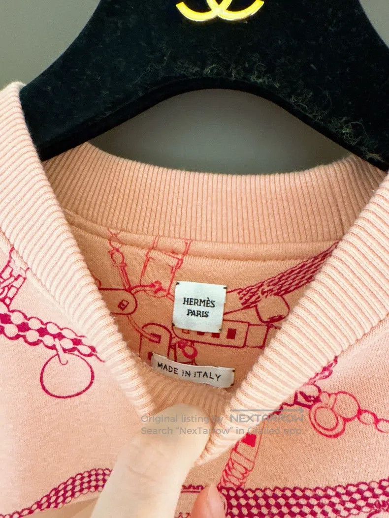 Hermes Hermes Printed Sweatshirt Size XS / US 0-2 / IT 36-38 - 3 Thumbnail