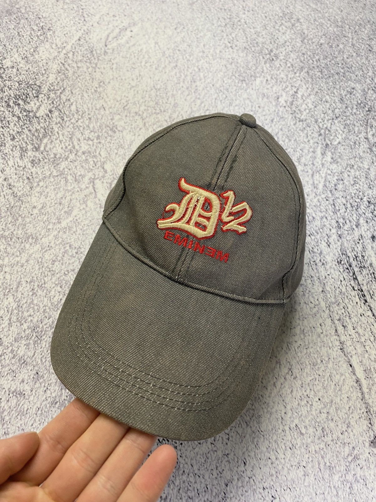 Vintage Vintage 00s Y2k Eminem D12 Slim Shady Cap Hat Size ONE SIZE - 3 Thumbnail