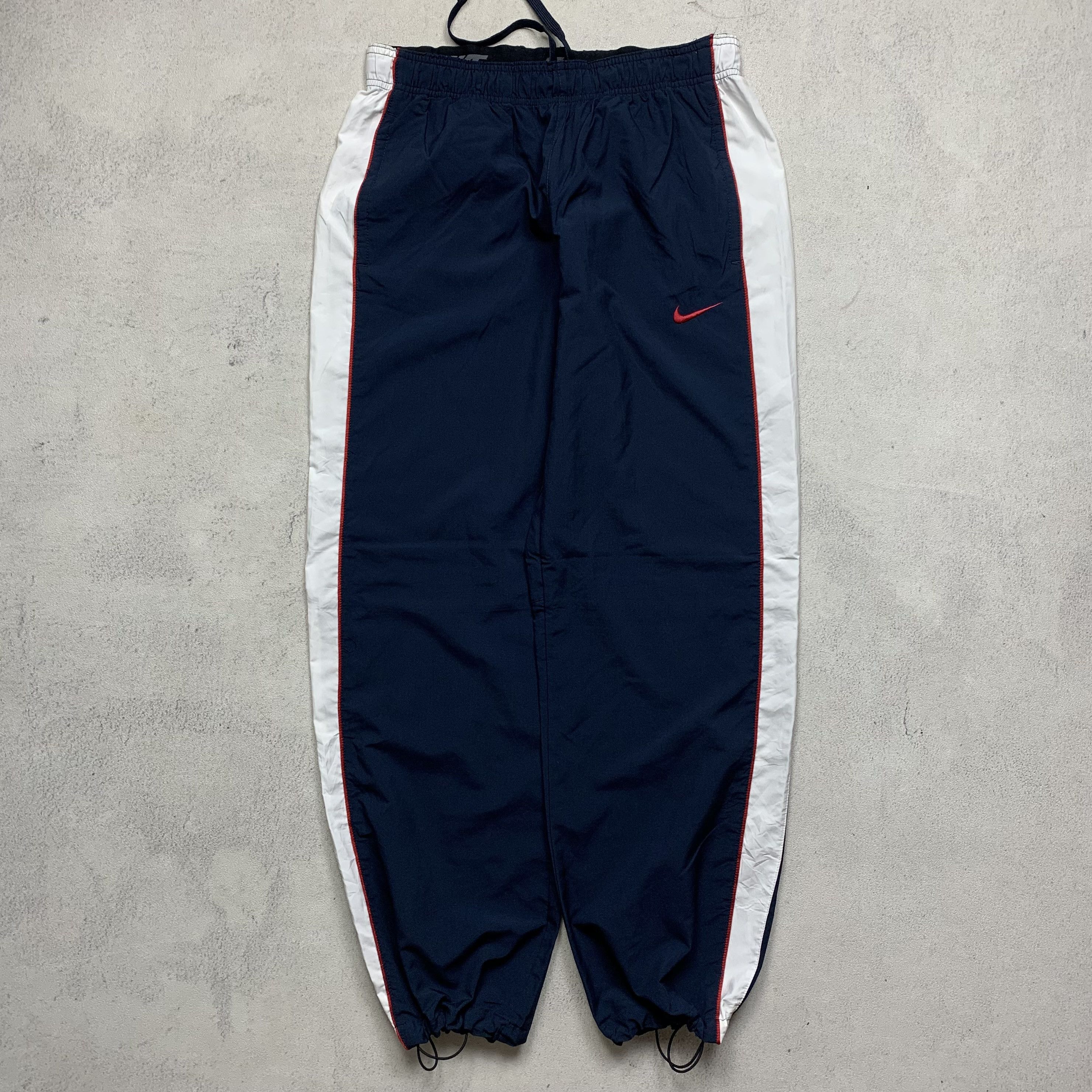 Nike Track Pants Y2K 2000s Baggy Drill Parachute