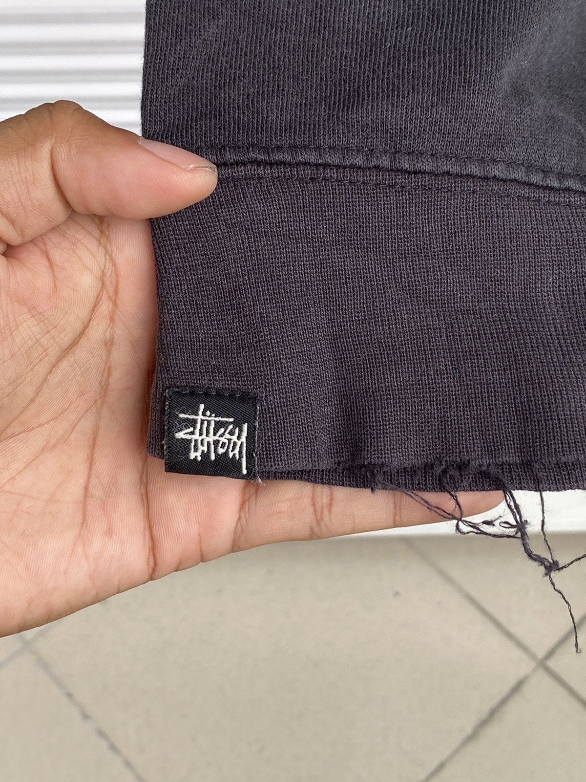 Stussy Vintage Stussy Distressed Hoodies / Travis Flacko Scott Size US L / EU 52-54 / 3 - 5 Thumbnail