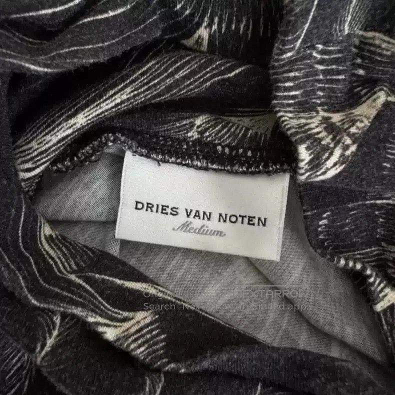 Dries Van Noten Dries van noten Hand-painted line art bottoming shirt. Size US M / EU 48-50 / 2 - 4 Thumbnail