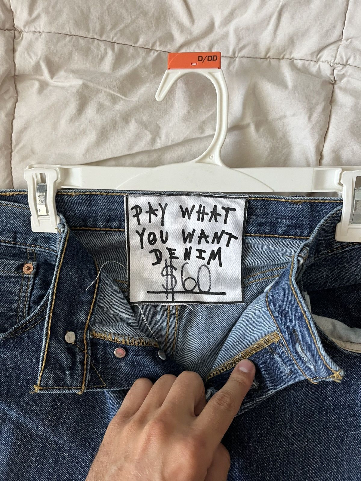 Asspizza Asspizza Austin Babbit jeans pay what you want denim Size US 38 / EU 54 - 4 Thumbnail