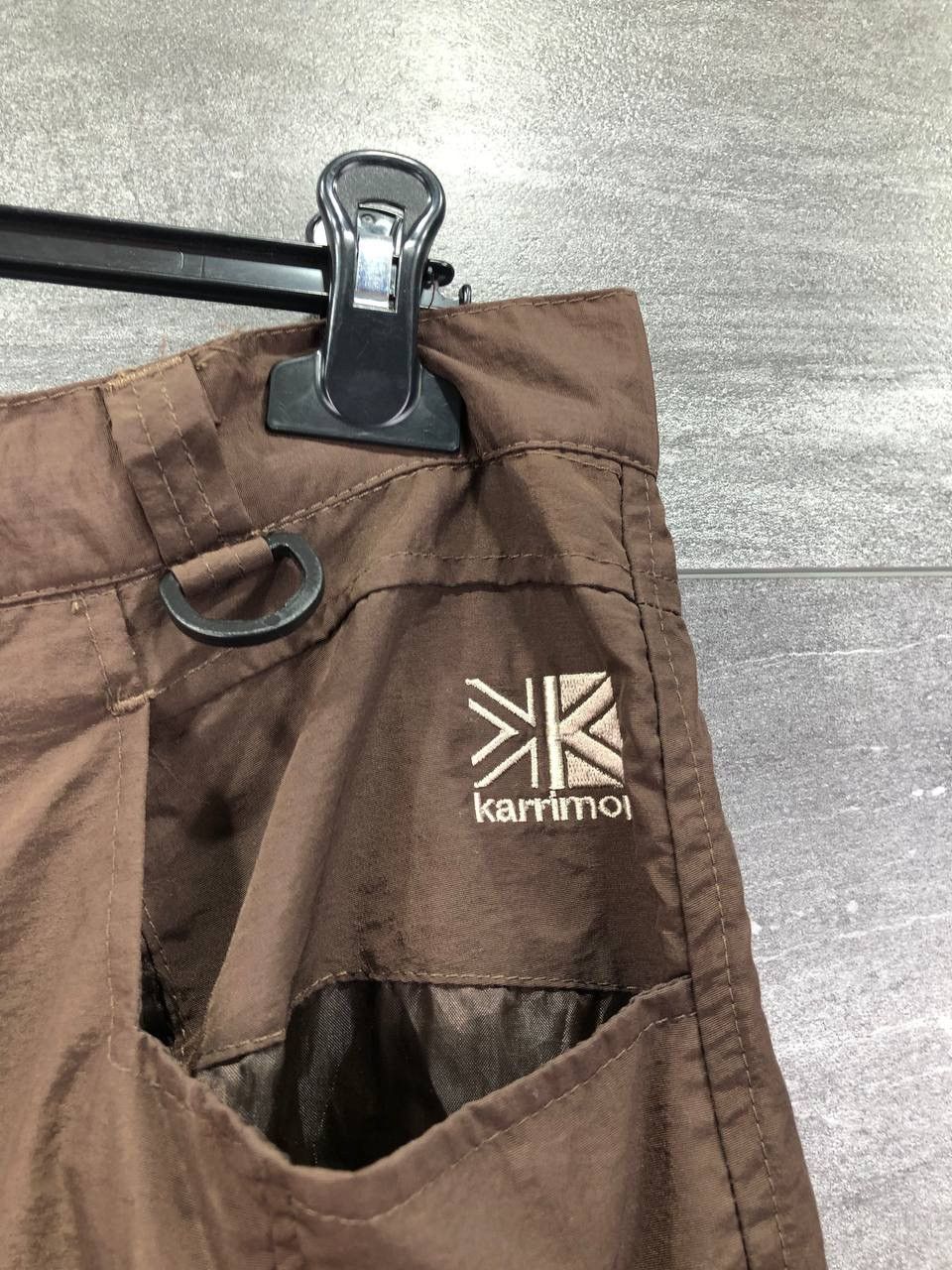 Karrimor Karrimor Mens Brown Nylon Cargo Shorts Size US 36 / EU 52 - 2 Thumbnail