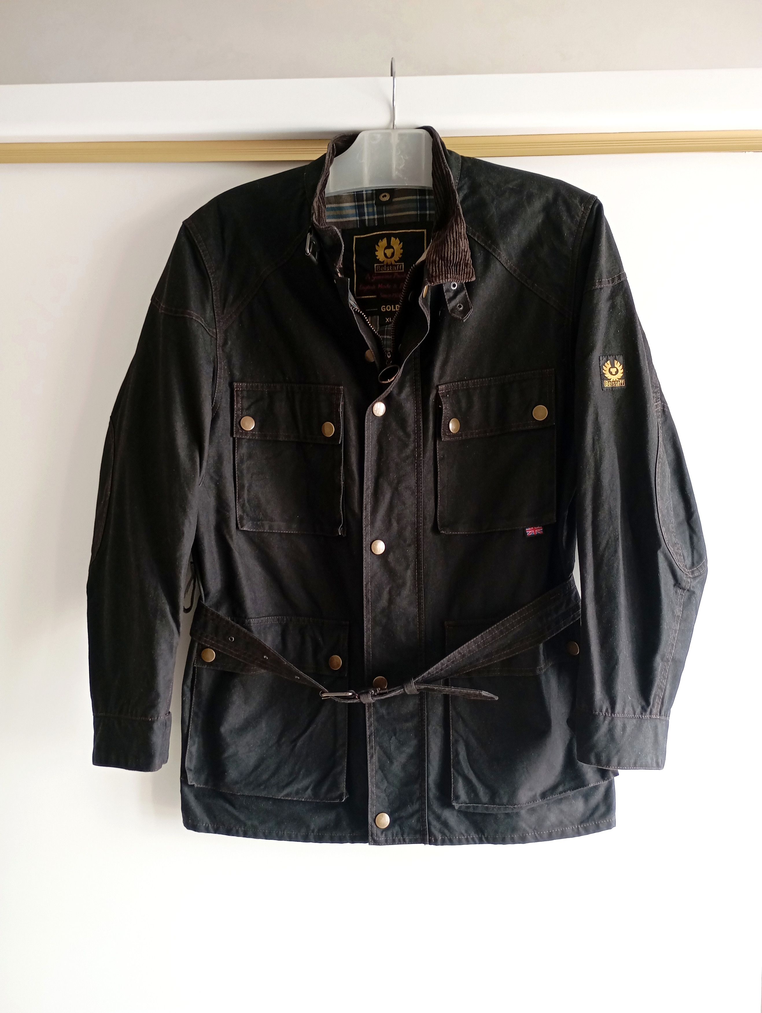 Belstaff Belstaff Gold LABEL Rider Waxed Vintage Jacket Size US XL / EU 56 / 4 - 1 Thumbnail