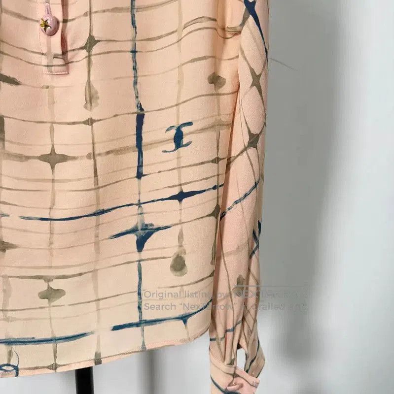 Chanel Chanel Multicolor Silk Women's Shirt . Size S / US 4 / IT 40 - 6 Thumbnail