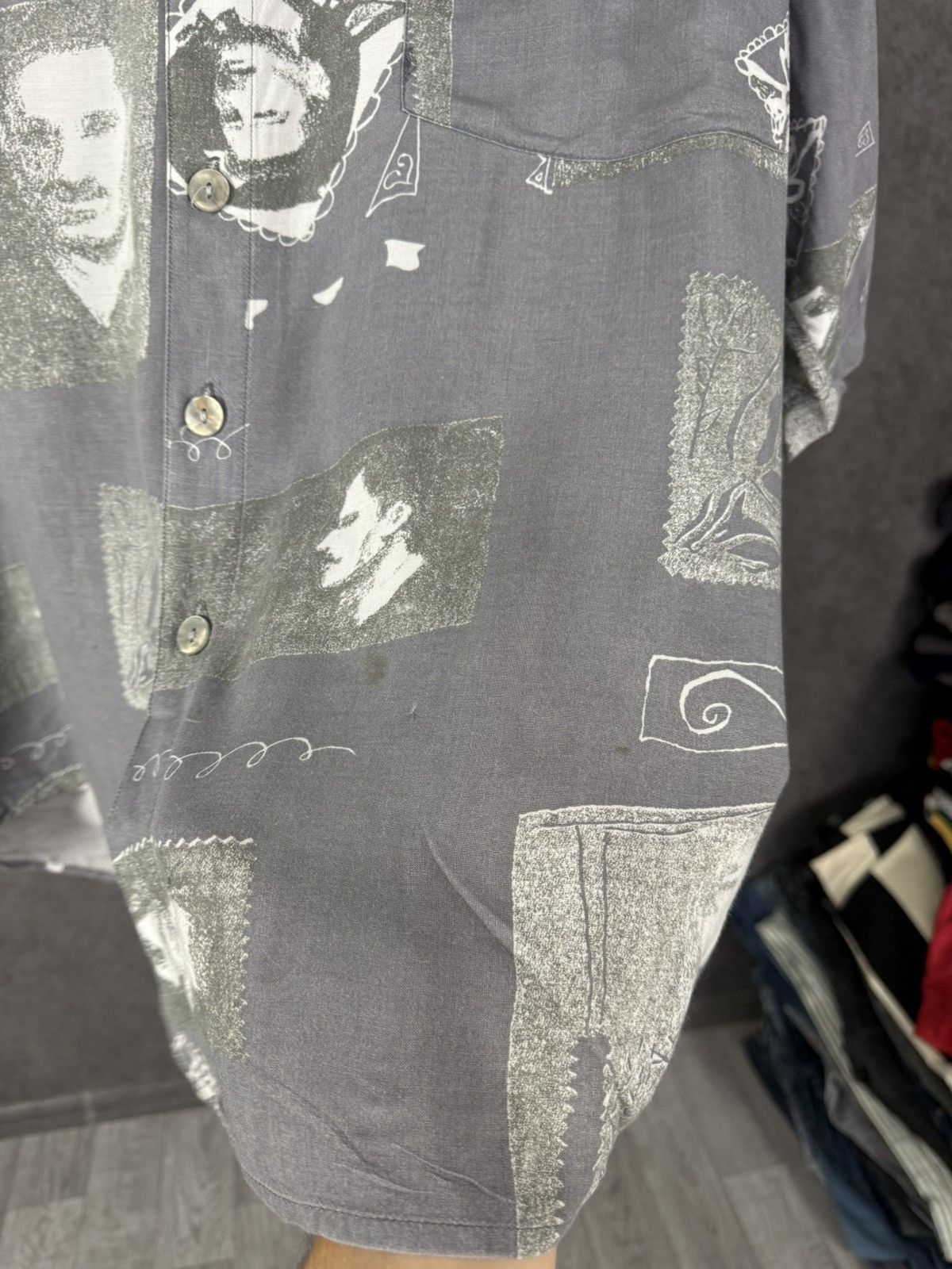 Vintage Crazy hawaiian art vintage shirt Size US XXL / EU 58 / 5 - 6 Thumbnail