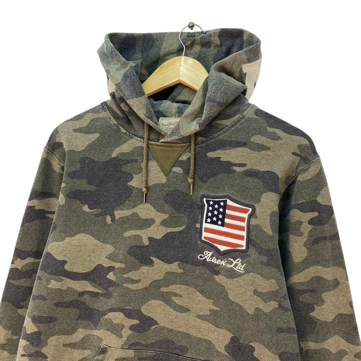 Avirex 💥Vintage Avirex Camouflage Hoodie Pullover Sweatshirt Jacket Size US M / EU 48-50 / 2 - 3 Thumbnail