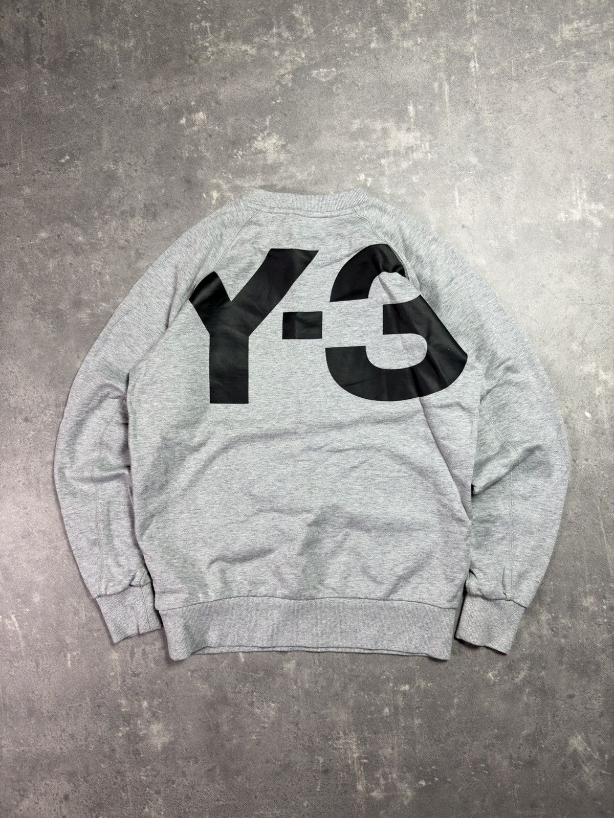 Y-3 Y-3 Yohji Yamamoto x Adidas Big Back Logo Crewneck S Size US S / EU 44-46 / 1 - 2 Thumbnail